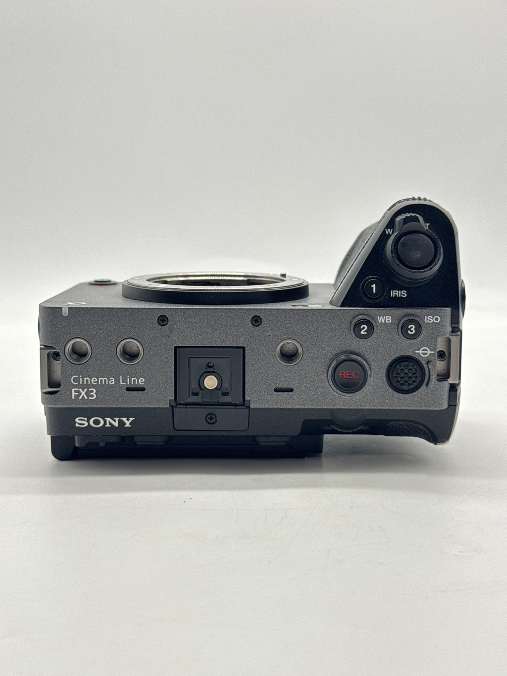 Sony Cinema Line FX3 12.1MP Cinema Camera Body Only Black - READ
