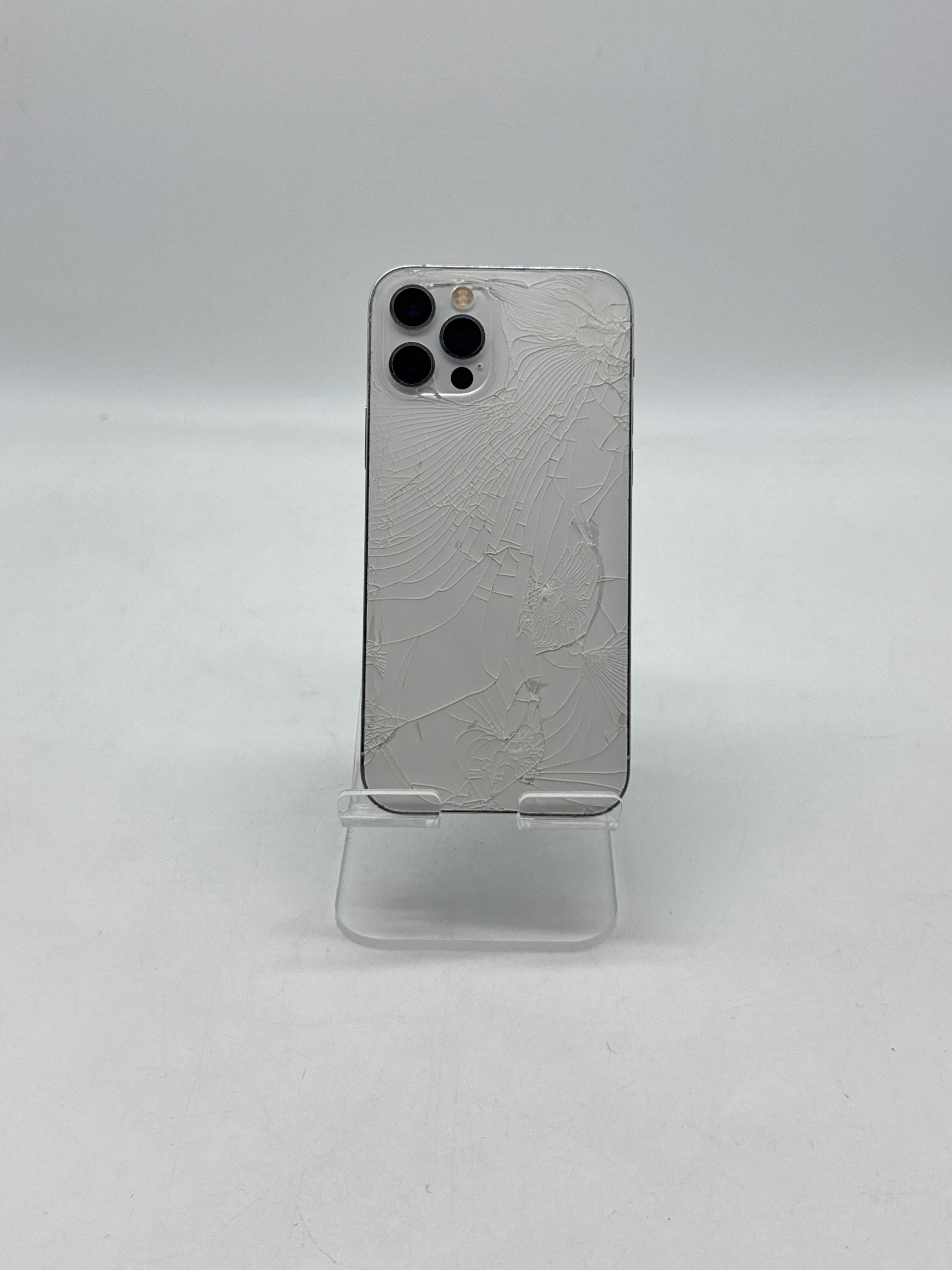Apple iPhone 12 Pro 128GB Factory Unlocked - Cracked Back Bad Batt