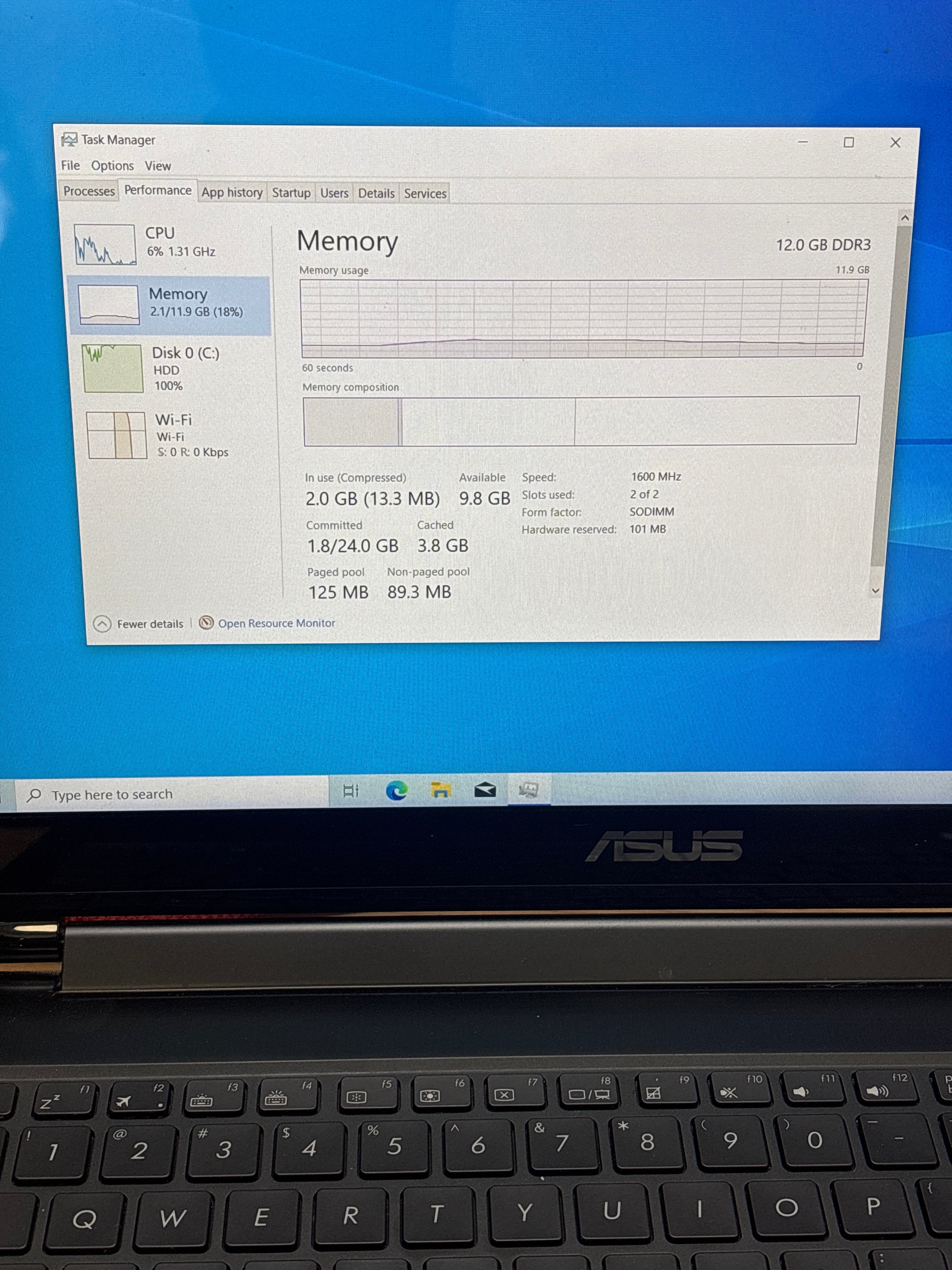 Asus Q552U 15.6" Intel Core i7-6500U 12GB RAM 1TB HDD - For Parts (Read DESC)