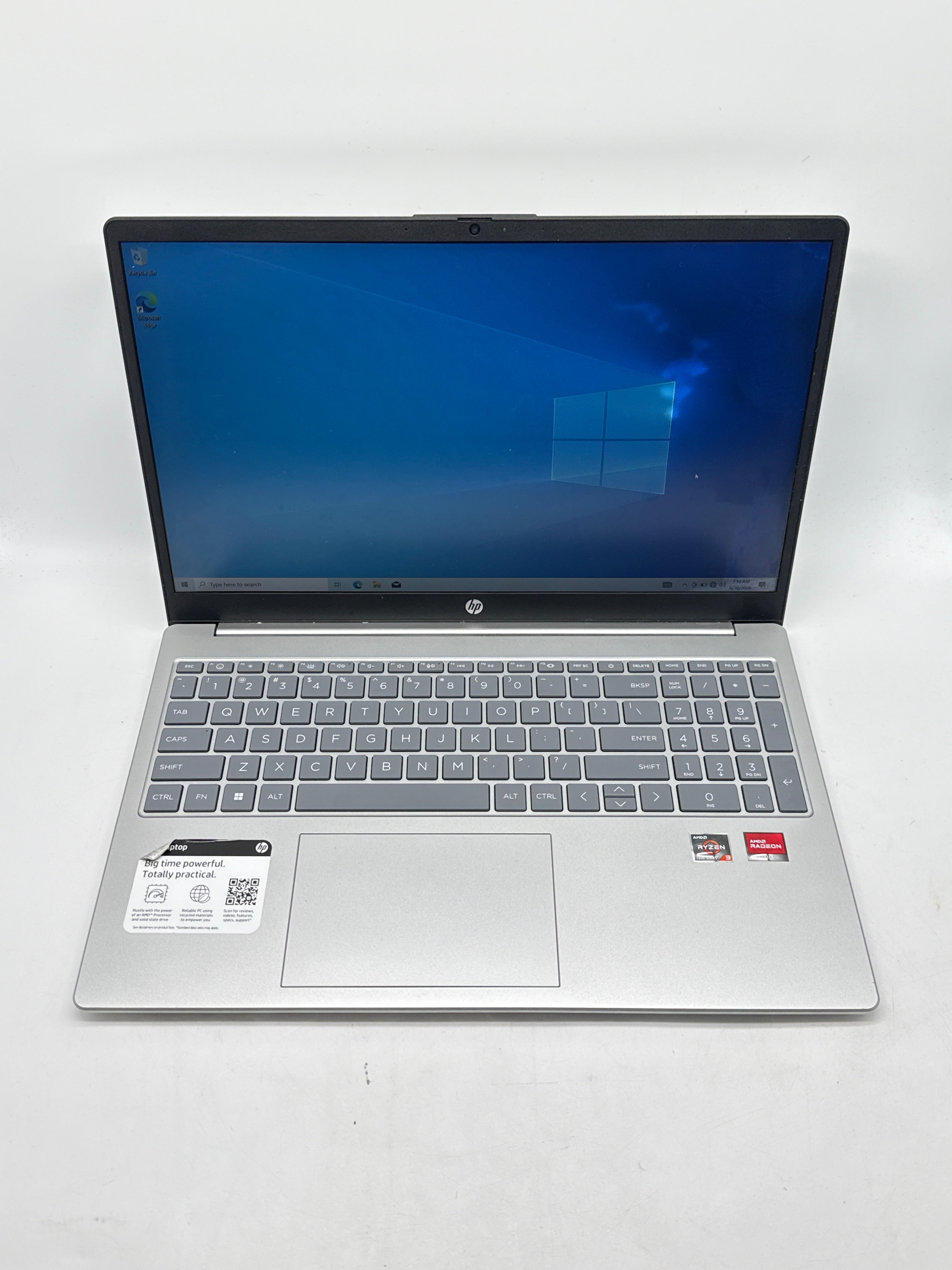 HP 15-fc0081nr Ryzen 3 7320U 8GB RAM 256GB SSD - Bad LCD