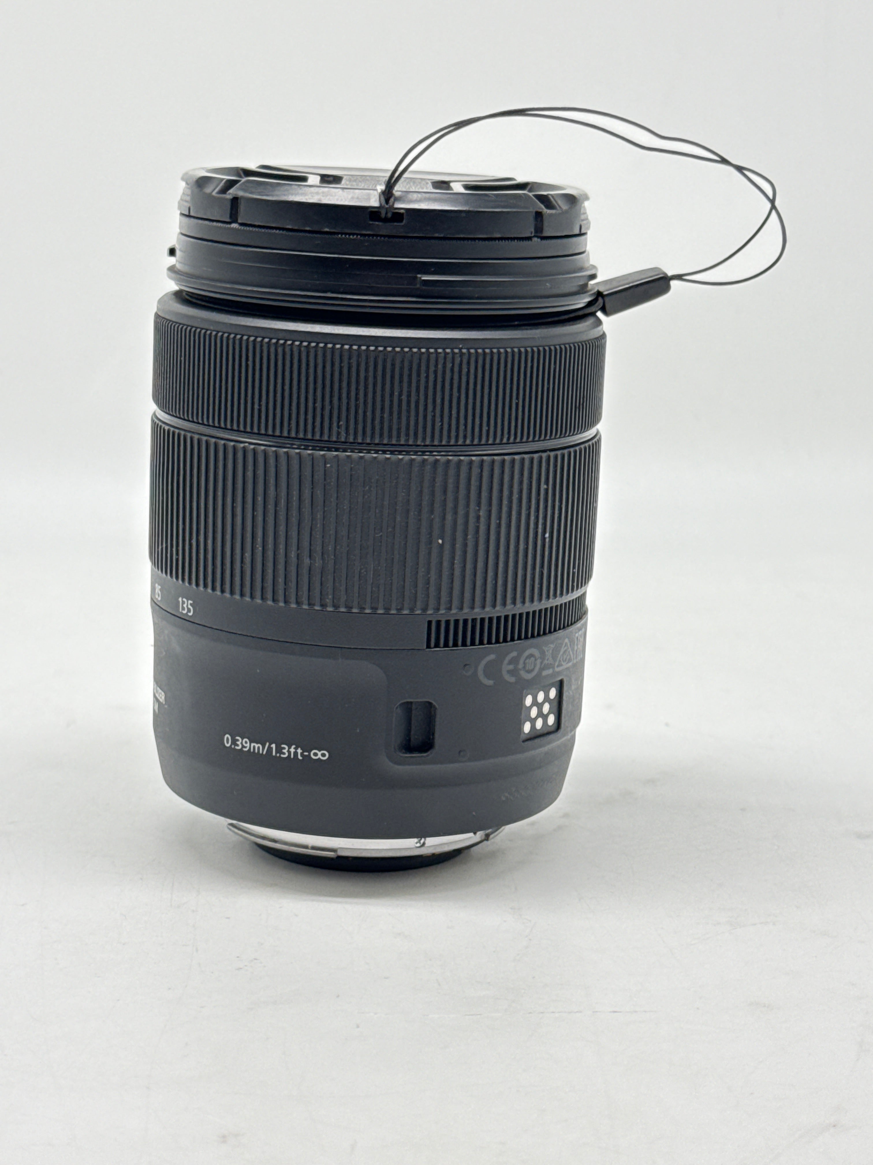 Canon EF-S 18-135mm f/3.5-5.6 IS USM Zoom Lens Black Used