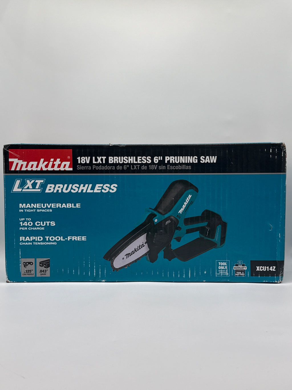 Makita XCU14Z 18V Brushless Cordless 6 Inch Chain Saw Kit - New In Box