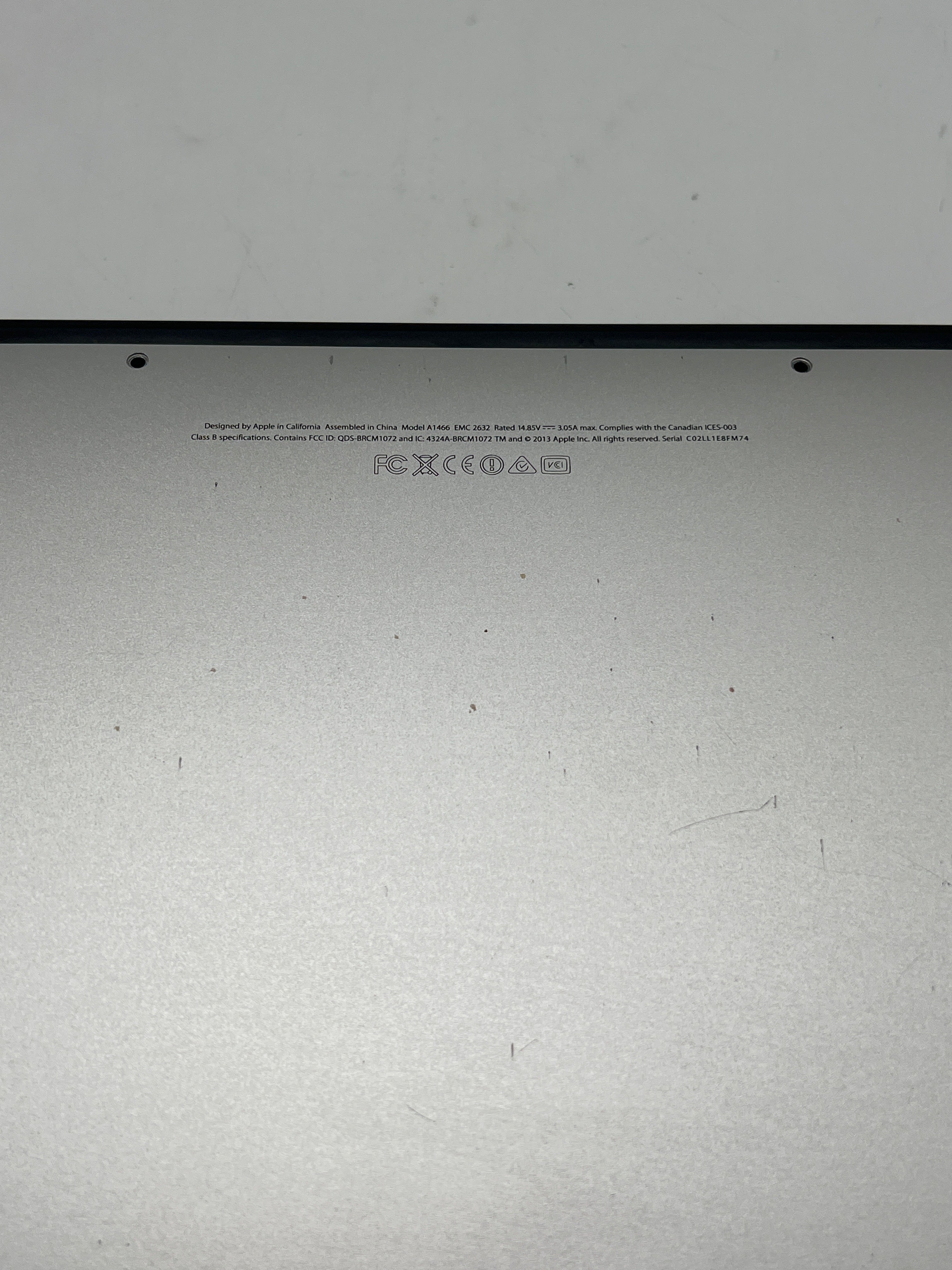 Apple MacBook Air 13" A1466 2013 i7 8GB RAM 512GB Flash Storage - Used