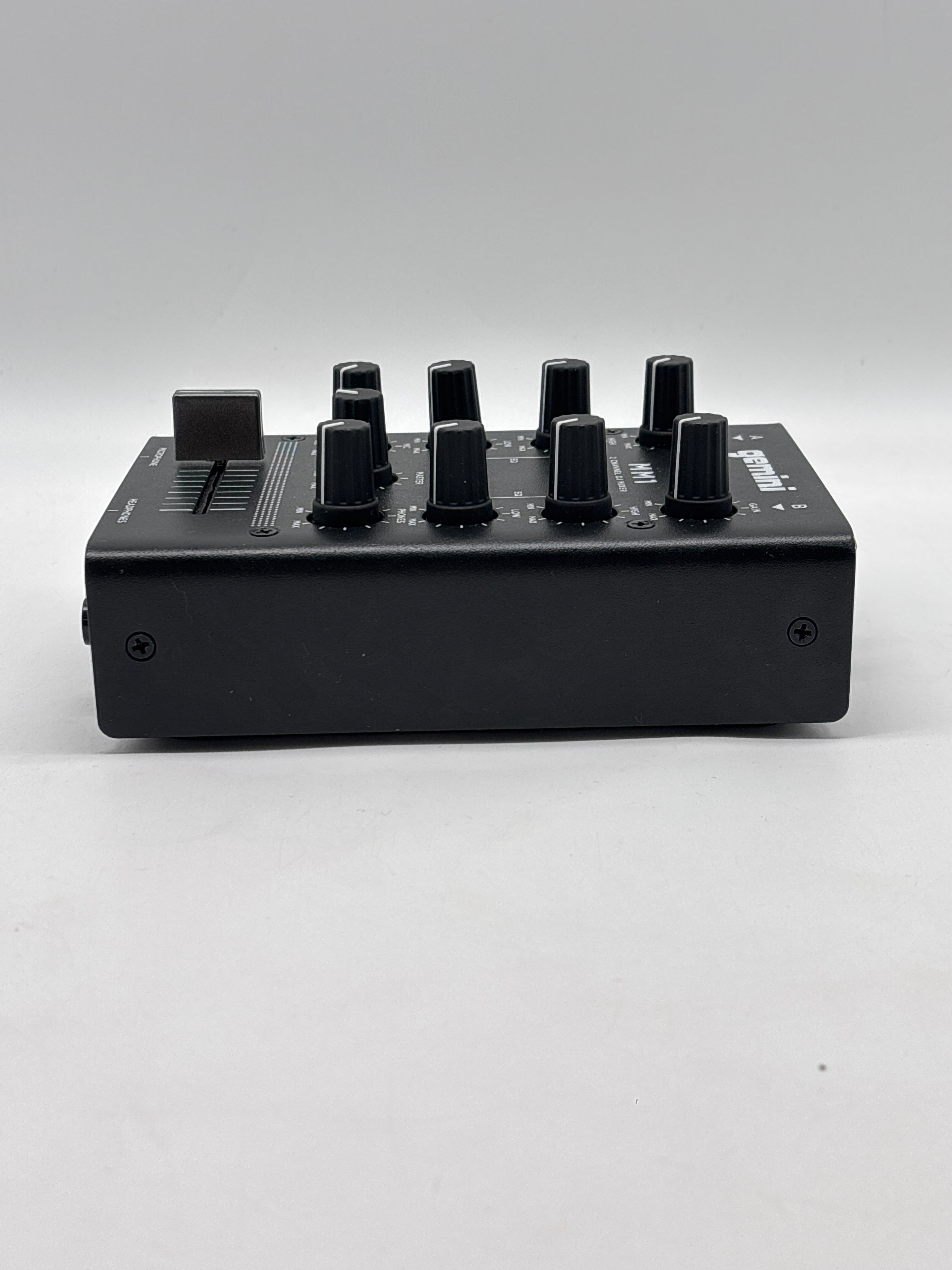Gemini MM1 2-Channel DJ Mixer Audio Pocket Sized - Used