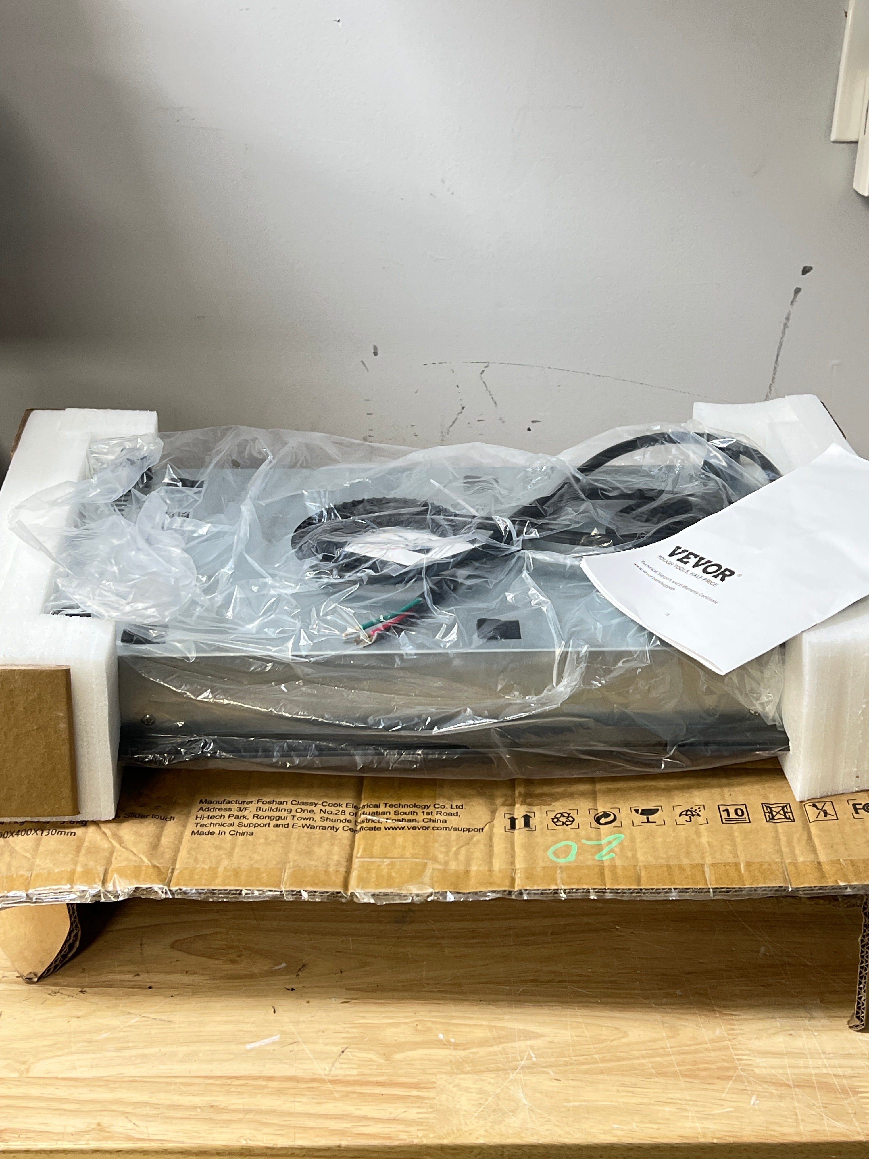VEVOR LI2V-30 Induction Cooktop 2 Burner 3000W - New Open Box