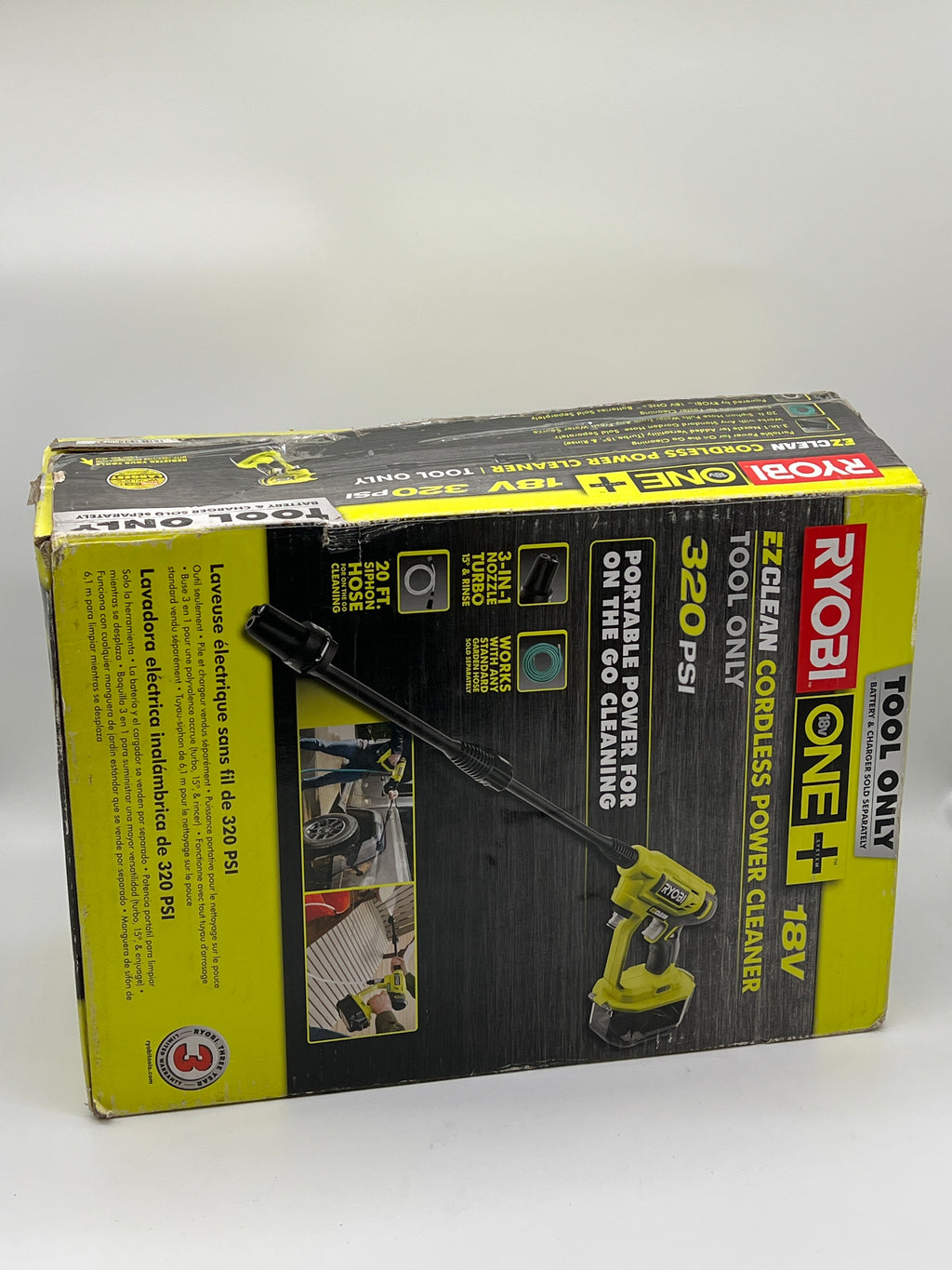 RYOBI 40V HP Brushless EZClean 600PSI Power Cleaner RY124050