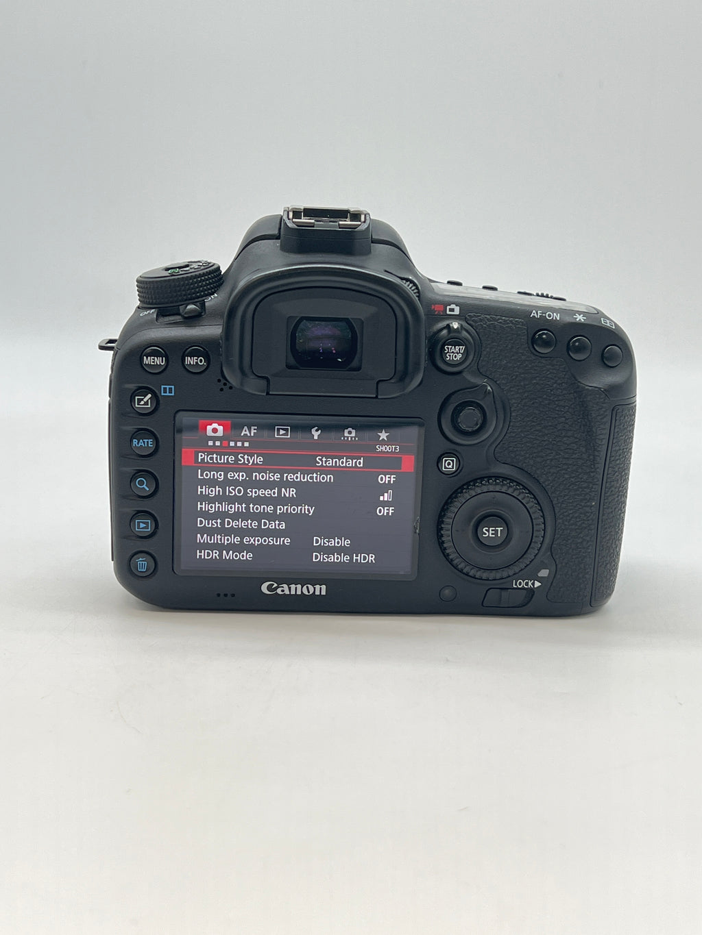 Canon EOS-7D Mark II 20.2MP Digital Camera Body Only - For Parts Read