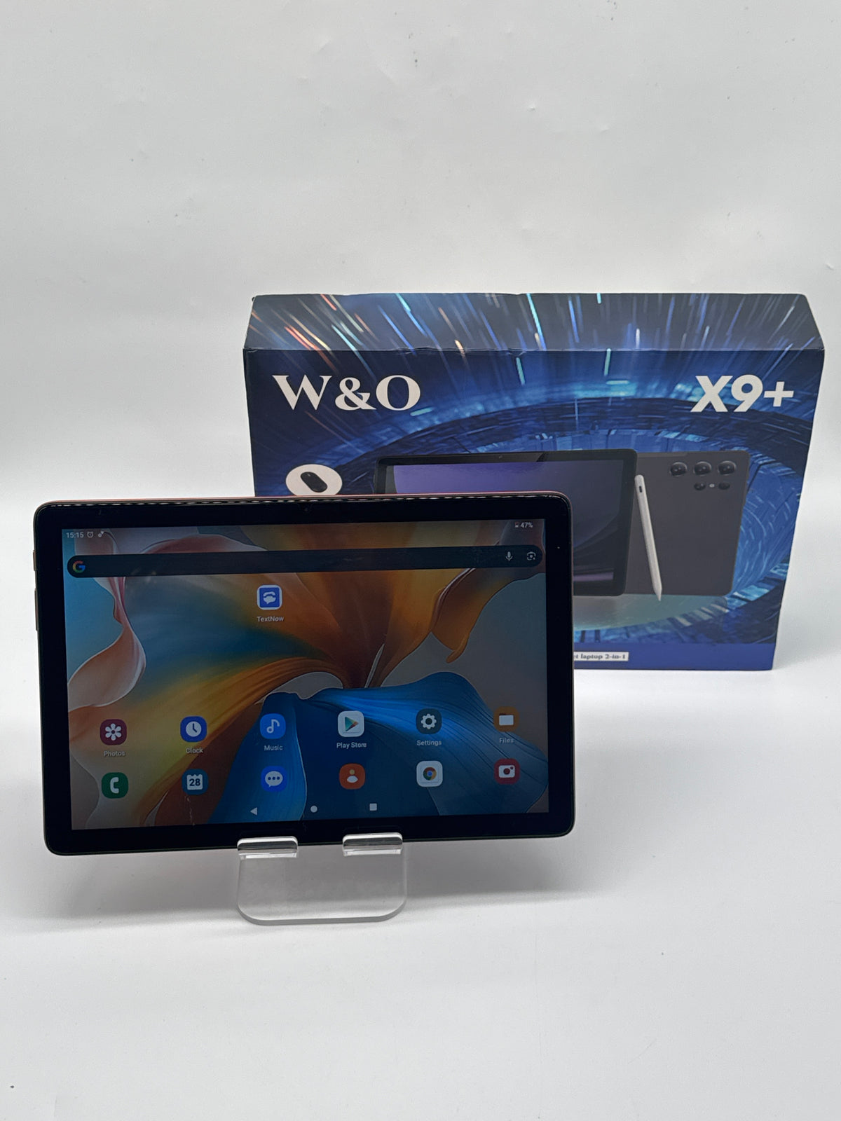 W&O X9+ 2-in-1 Tablet Laptop 256GB 8GB RAM 10.1" 4G LTE Wi-Fi Orange - Used