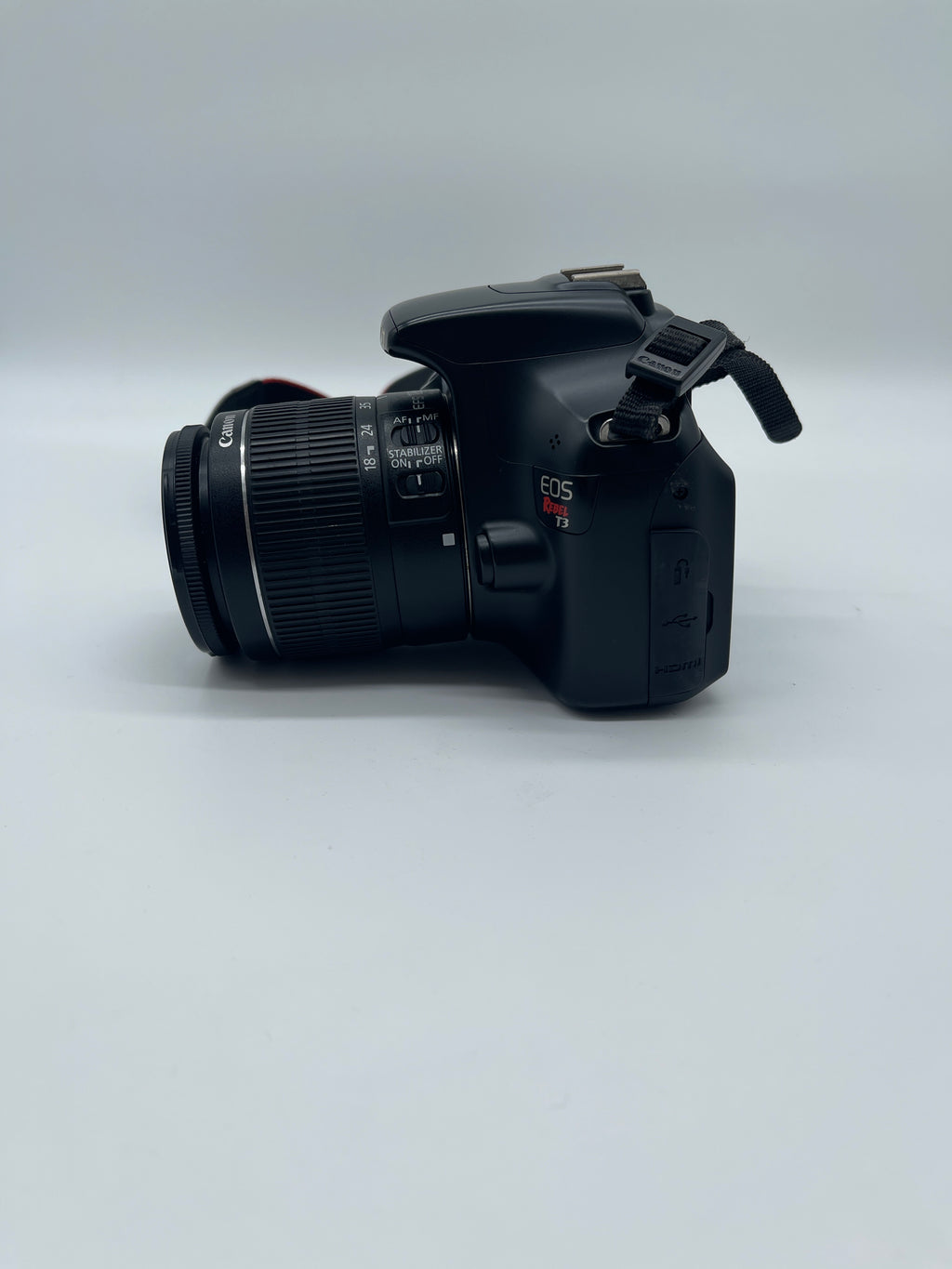 Canon EOS Rebel T3 Digital SLR Camera with EFS 18-55mm Lens Black Used
