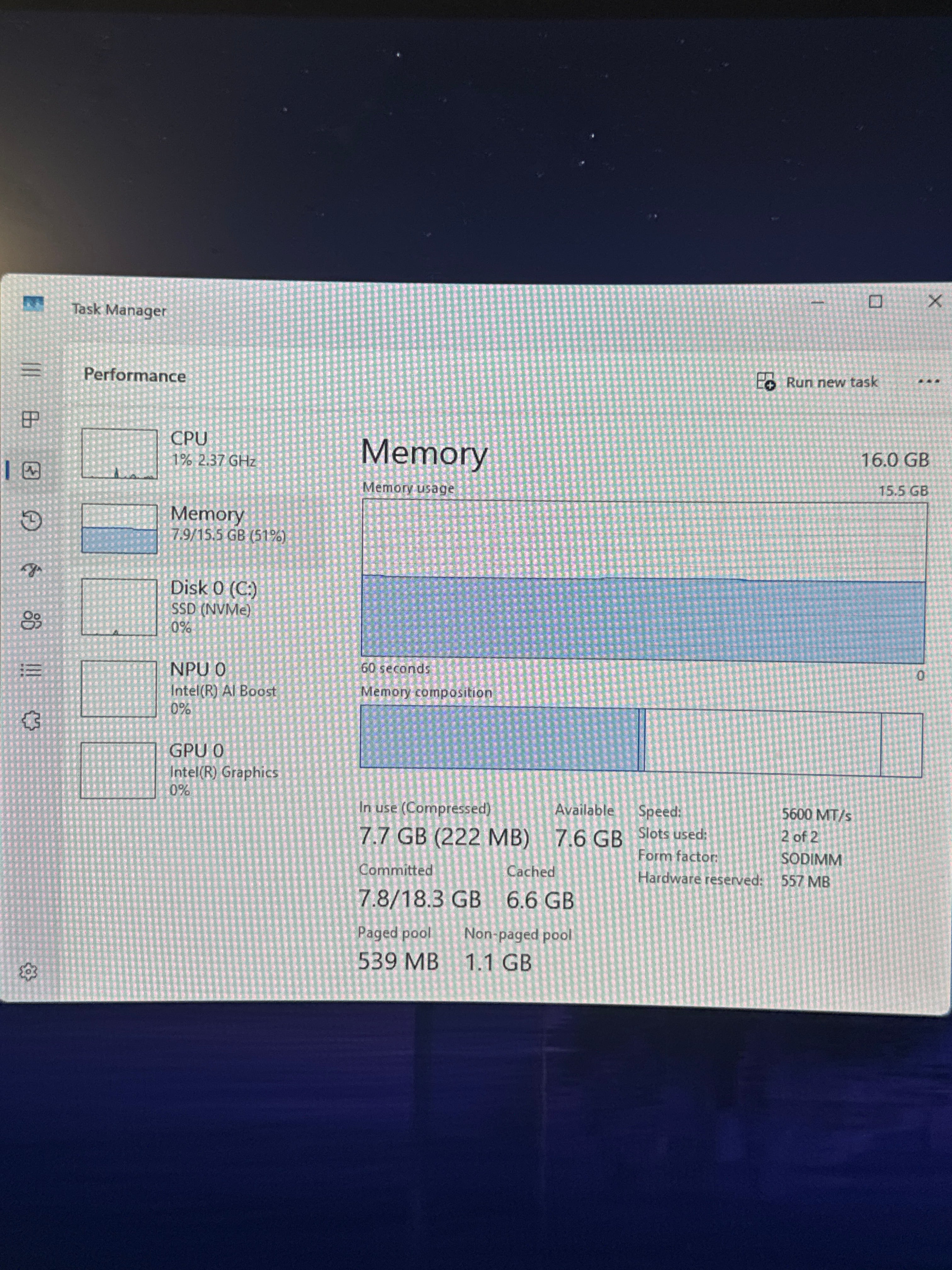 Dell Pro Micro Plus QBM1250 Ultra 5 245T 16GB RAM 256GB SSD - Used