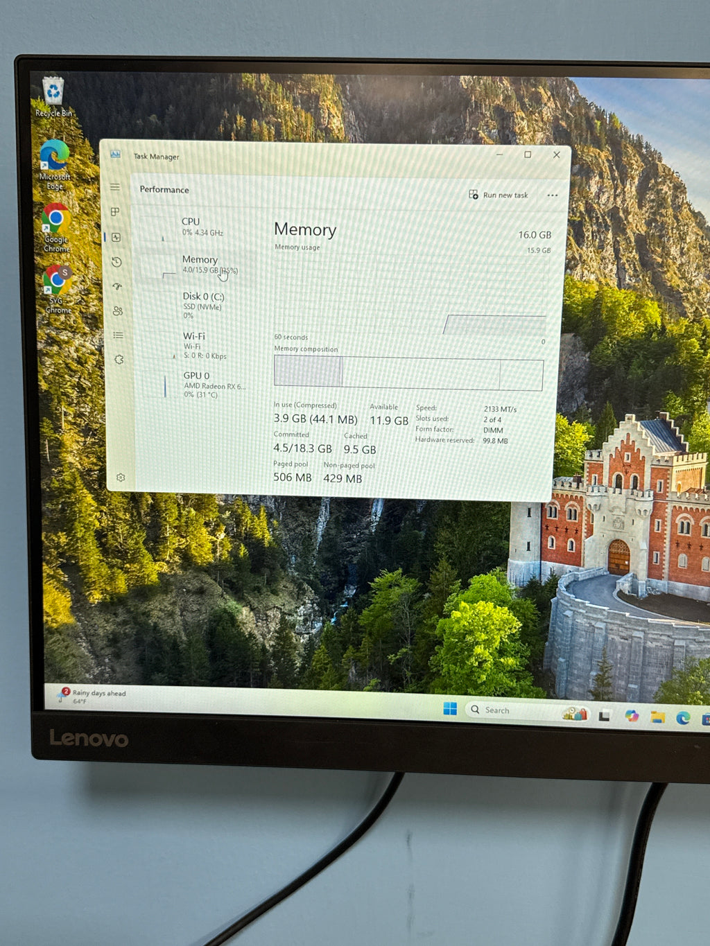 Cross Air AMD Ryzen 7 5800X 16GB RAM 1TB SSD RX 6900 XT