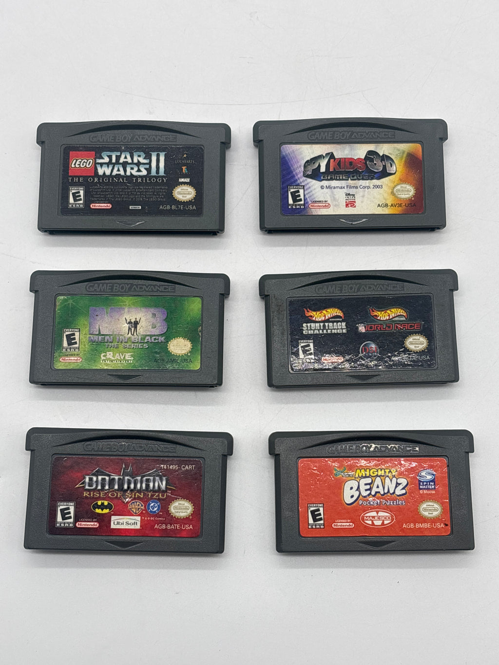 Nintendo Gameboy Advance Lot of 6 Games