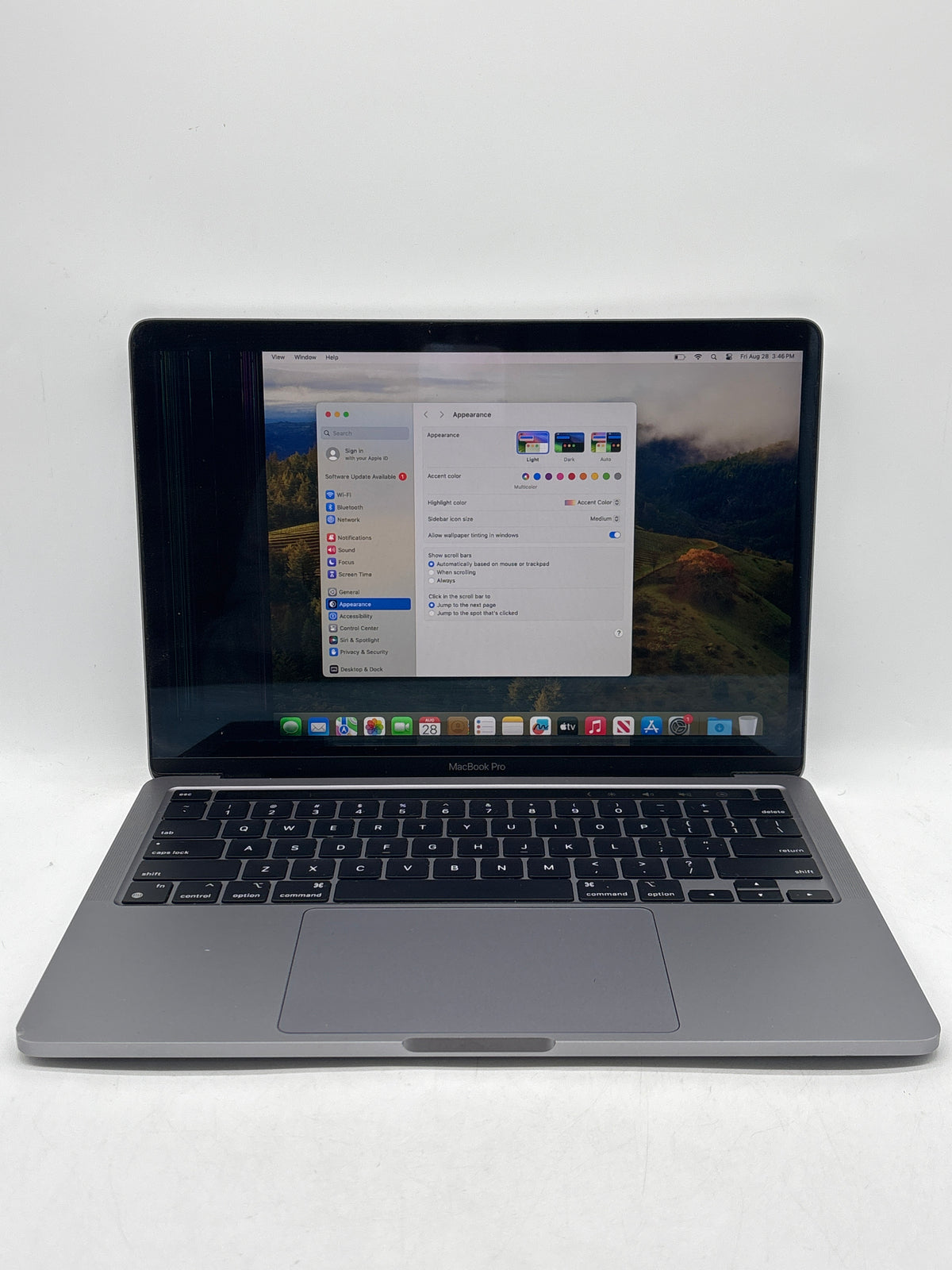 Apple MacBook Pro 13" M1 8GB RAM 256GB SSD Space Gray - READ