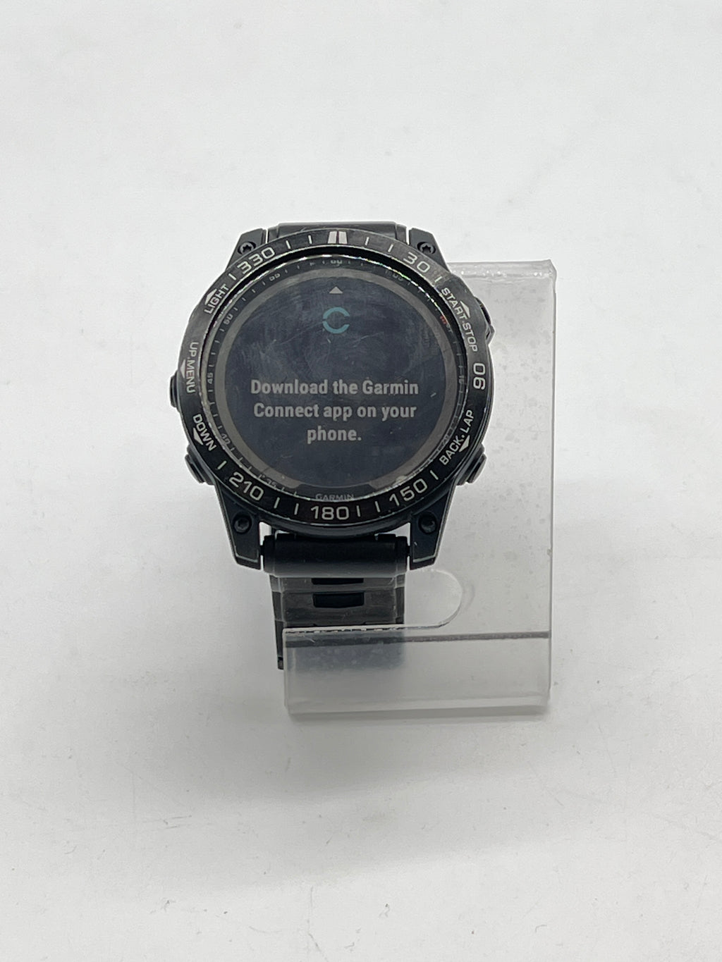 Garmin Fēnix 7 Sapphire Solar Edition Smart Watch - For Parts (Cracked Screen)