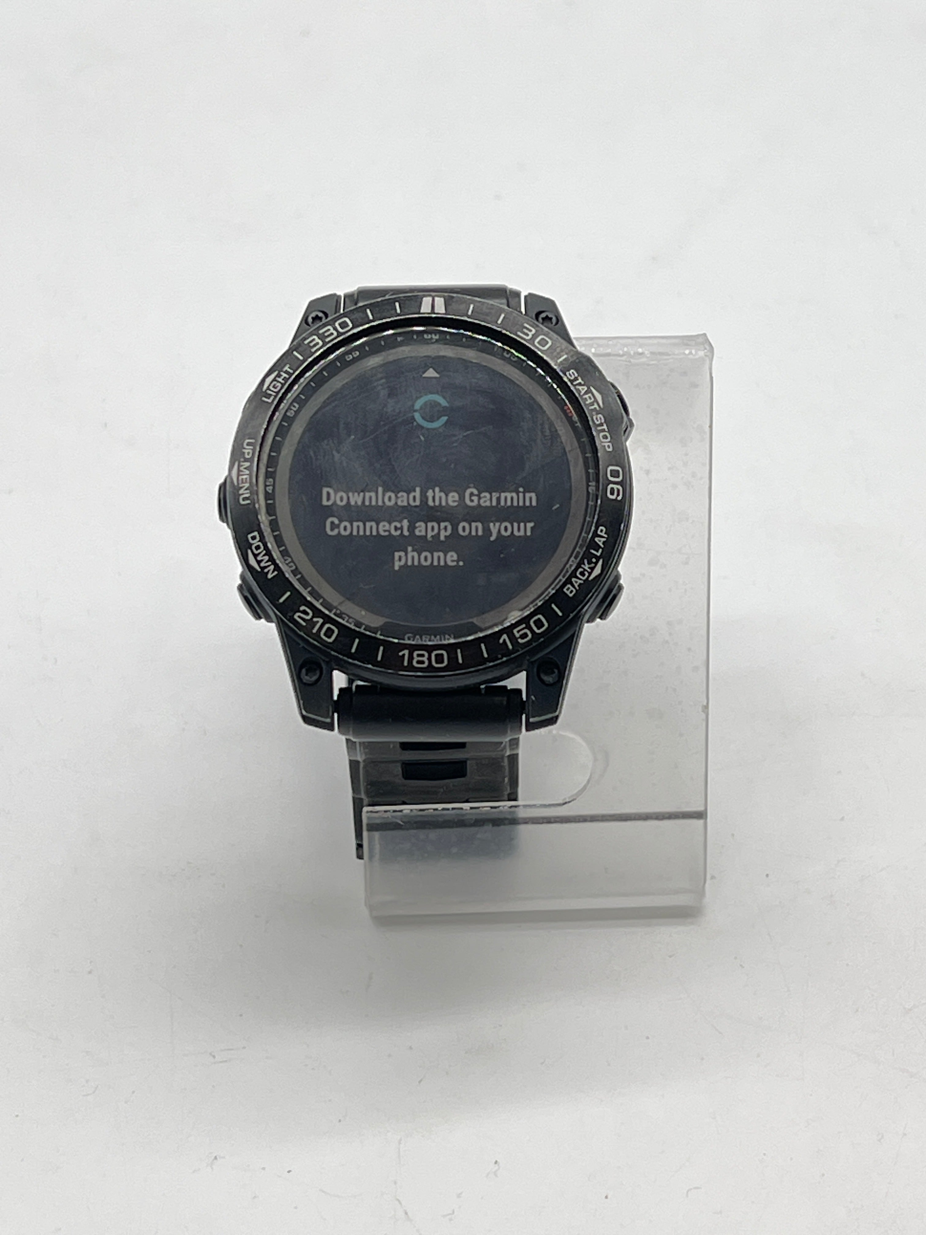 Garmin Fēnix 7 Sapphire Solar Edition Smart Watch - For Parts (Cracked Screen)