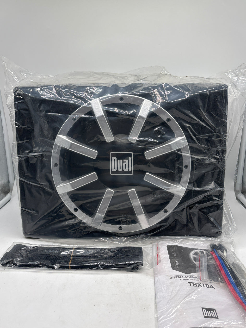 Dual TBX10A 10in Powered Car Subwoofer 300W Black - Open Box