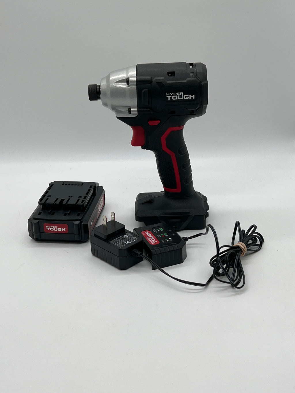 Hyper Tough Brushless Impact Driver with 2.0Ah Lithium-Ion Battery and Charger