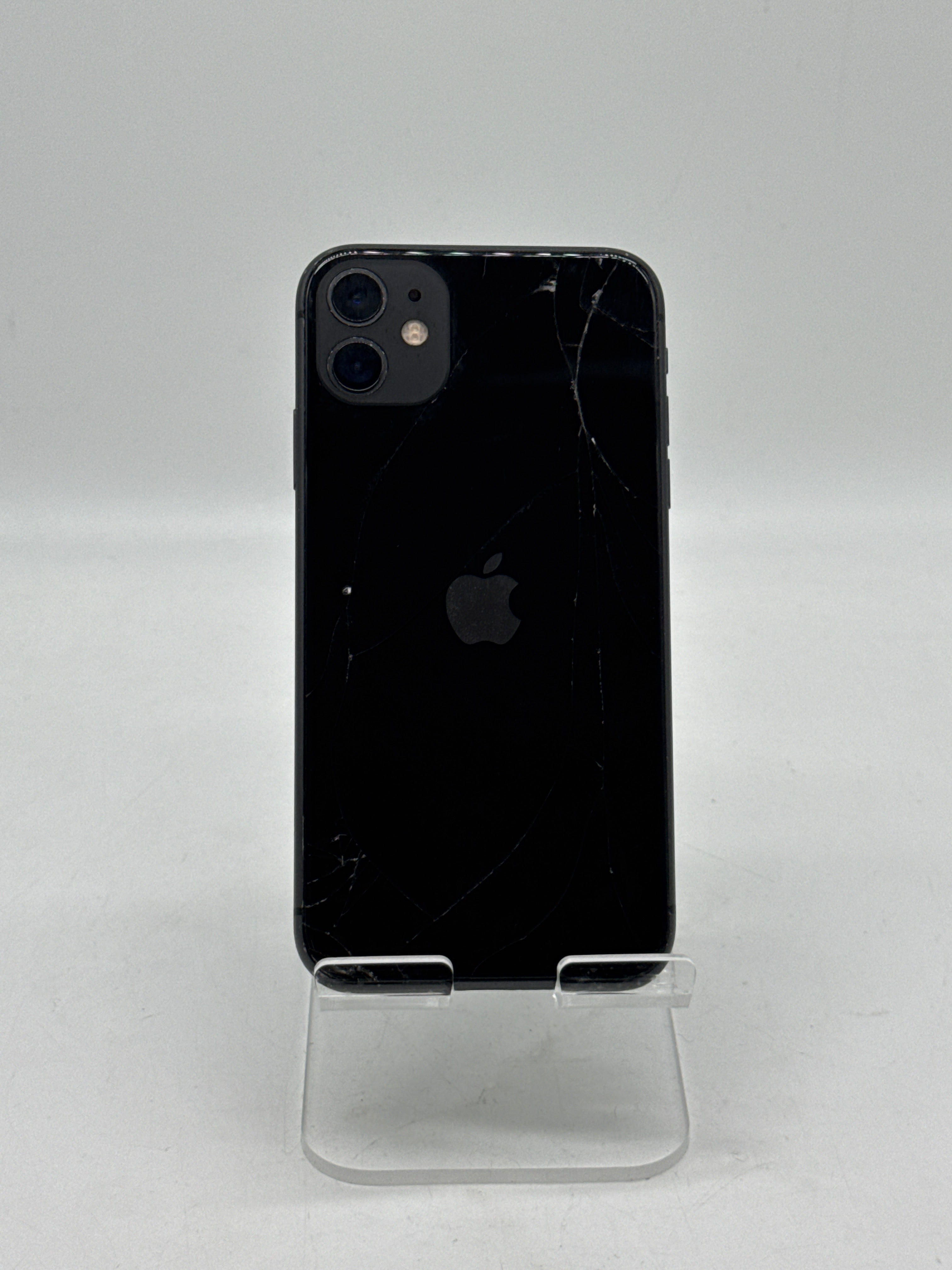 Apple iPhone 11 64GB Factory Unlocked - Cracked Back Unknown Display