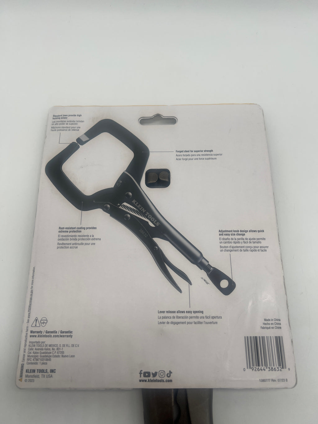 Klein Tools Locking C Clamp Black New In Box