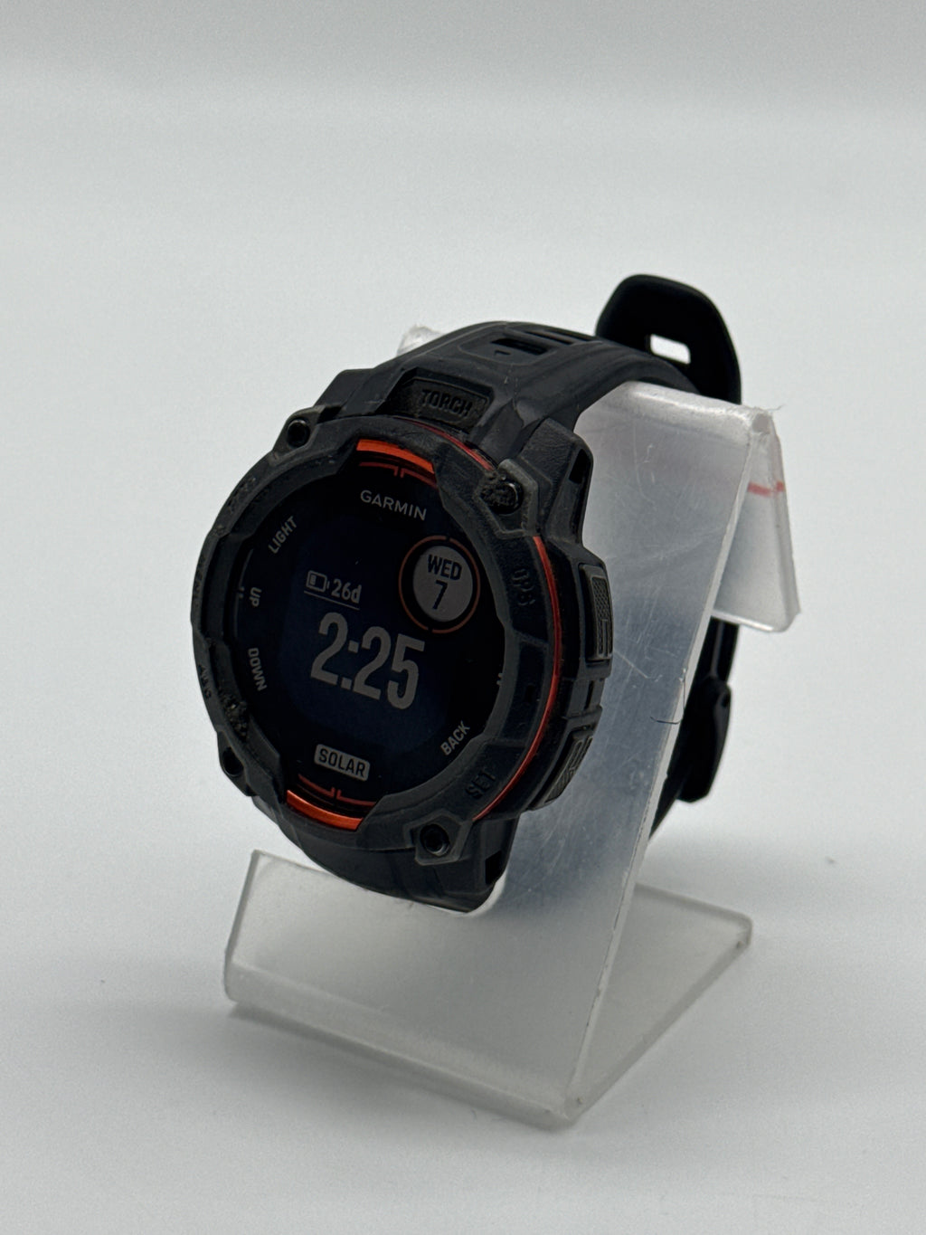 Garmin Instinct 3 45mm GPS Smartwatch AD4882 Black MIL-STD-810 - Used