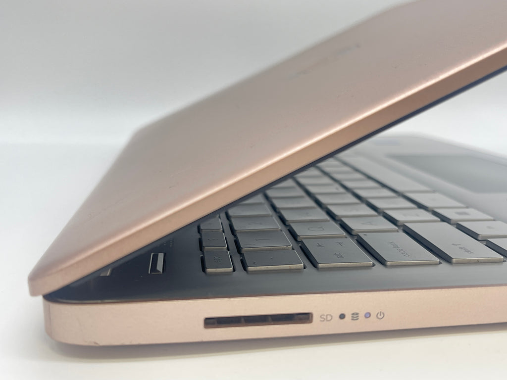 HP 14-DQ0030NR 14-inch Intel Celeron 4GB RAM 64GB Laptop - Rose Gold (Cracked Screen)