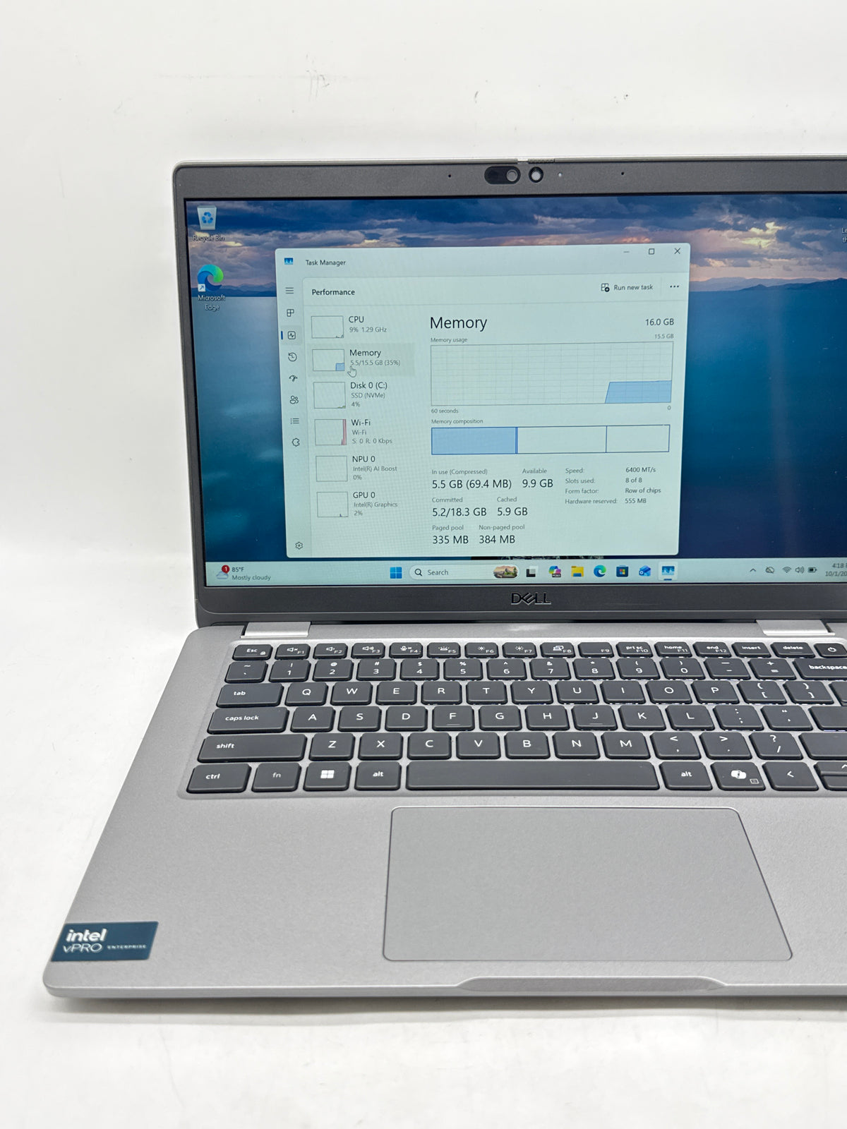 Dell Latitude 5350 Ultra 7 165U 16GB RAM 256GB SSD 13in Remotely - For Parts