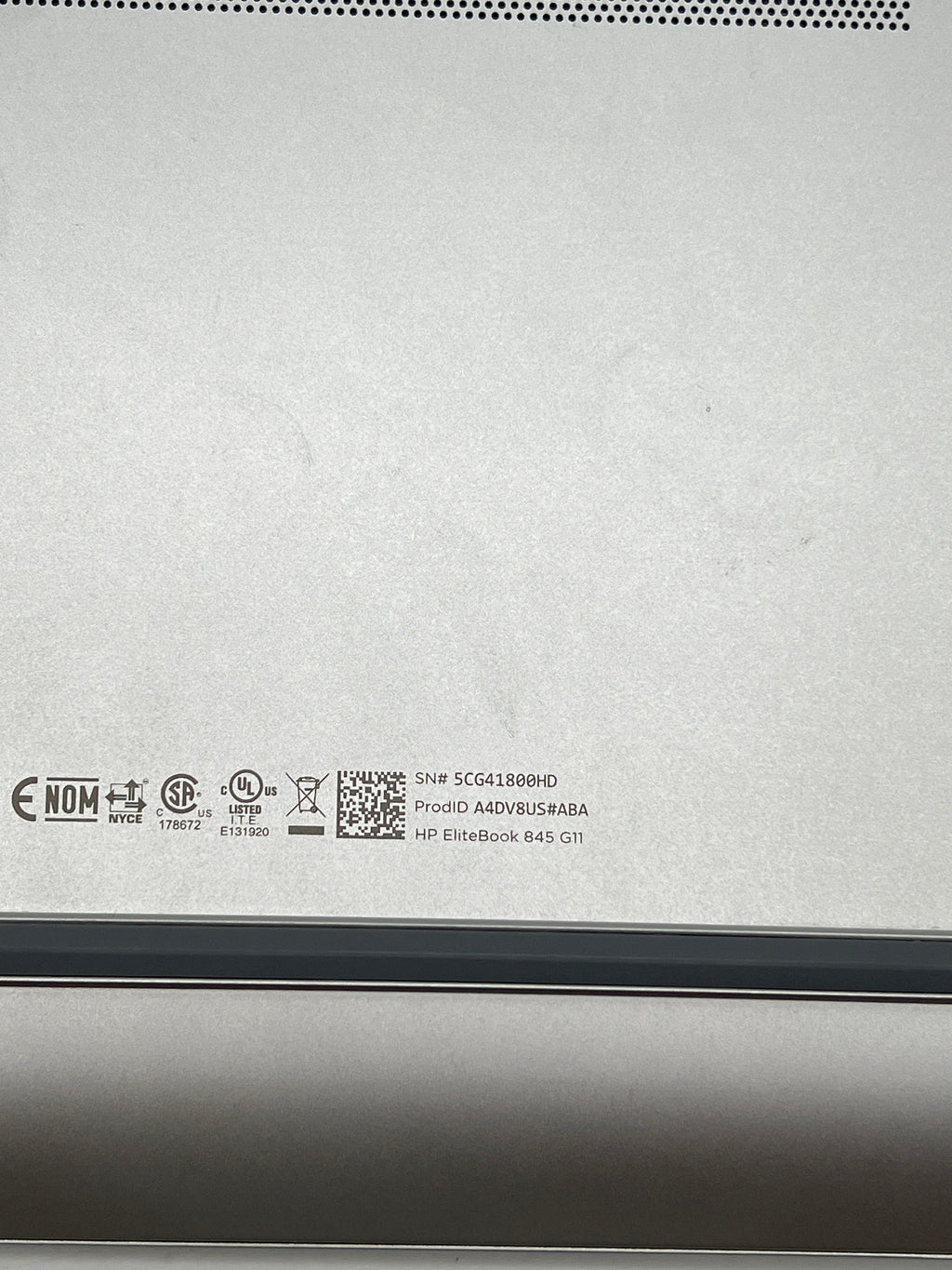 HP EliteBook 845 G11 Ryzen 7 PRO 8840U 32GB RAM 512GB SSD - Used