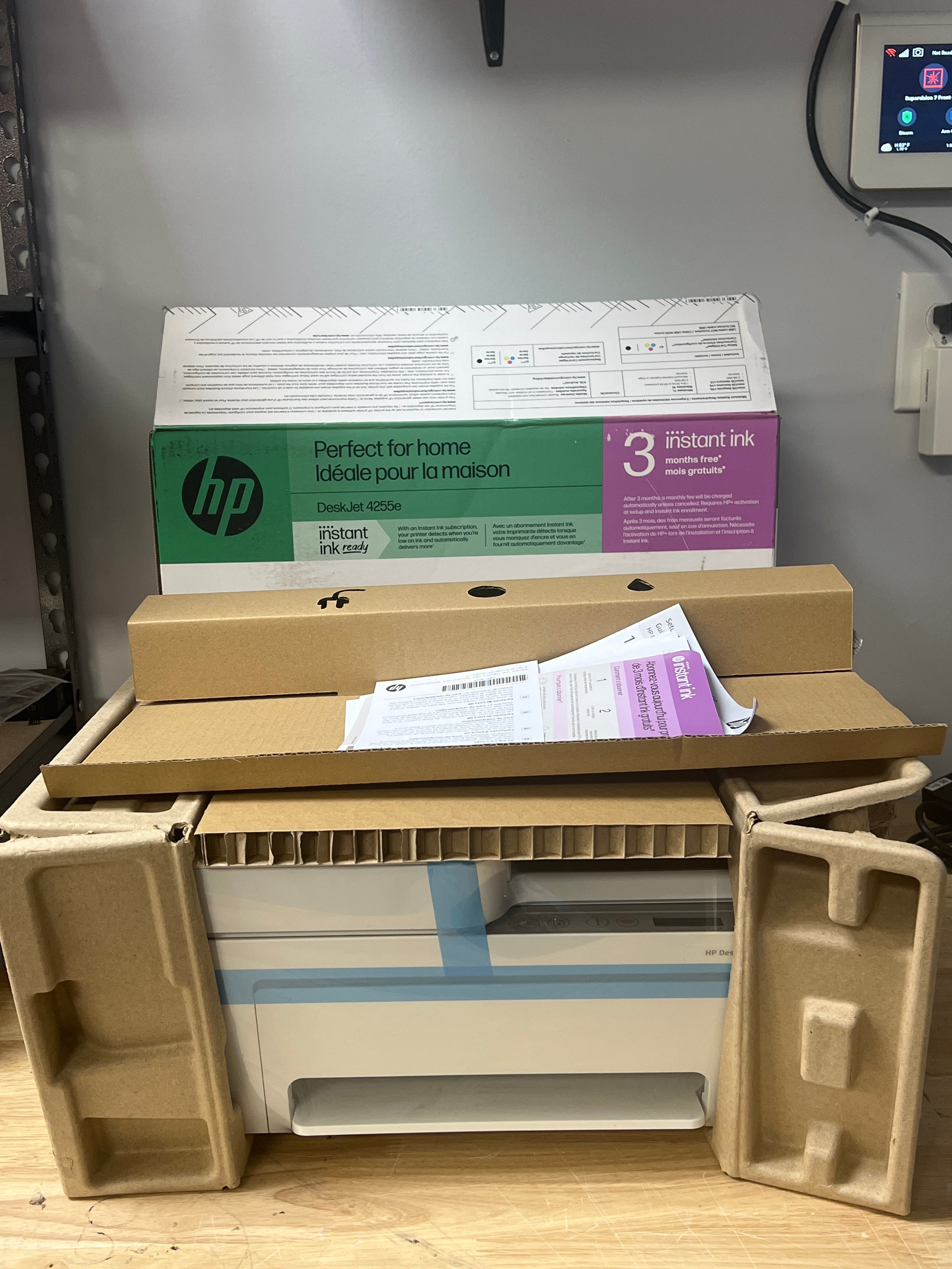 HP DeskJet 4255e All-in-One Inkjet Printer - New
