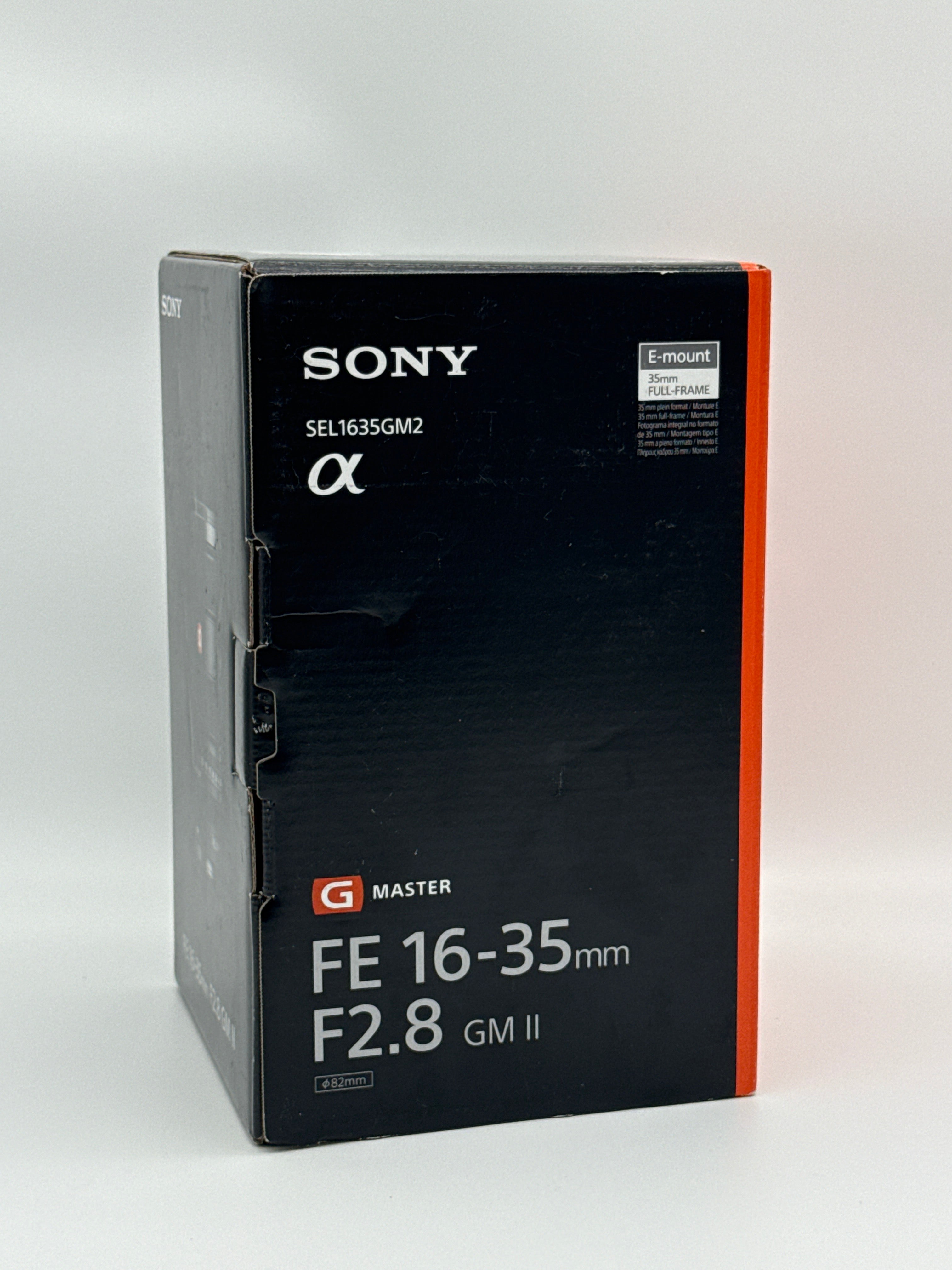 Sony FE 16-35mm f/2.8 GM II SEL1635GM2 Wide Angle Zoom Sony E Mount - New