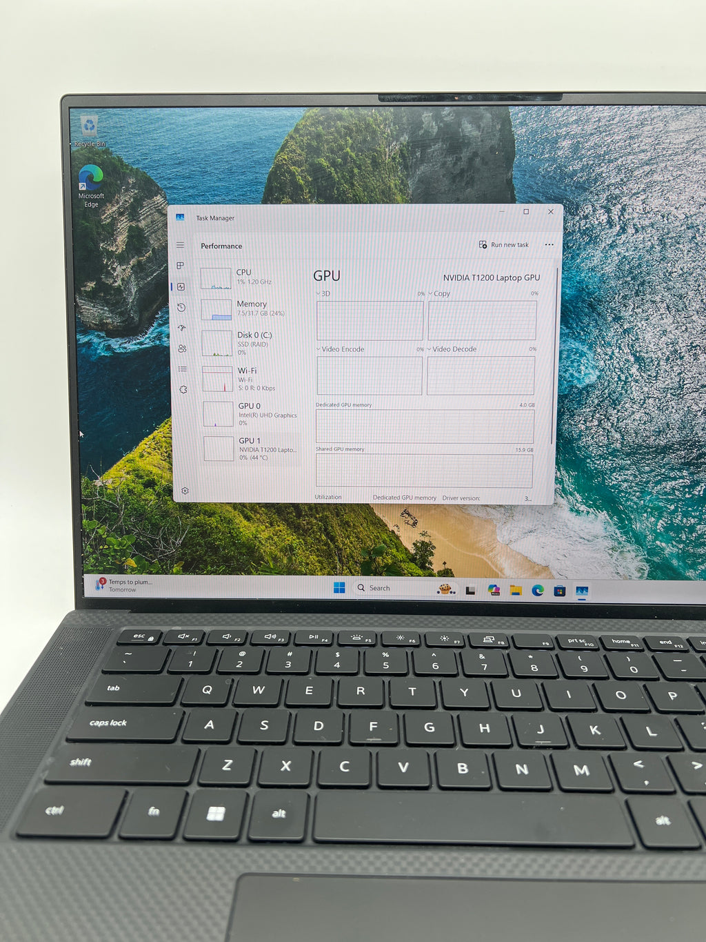 Dell Precision 5560 i7-11850H 32GB RAM 512GB SSD Nvidia T1200 - BIOS Locked/Remotely Managed
