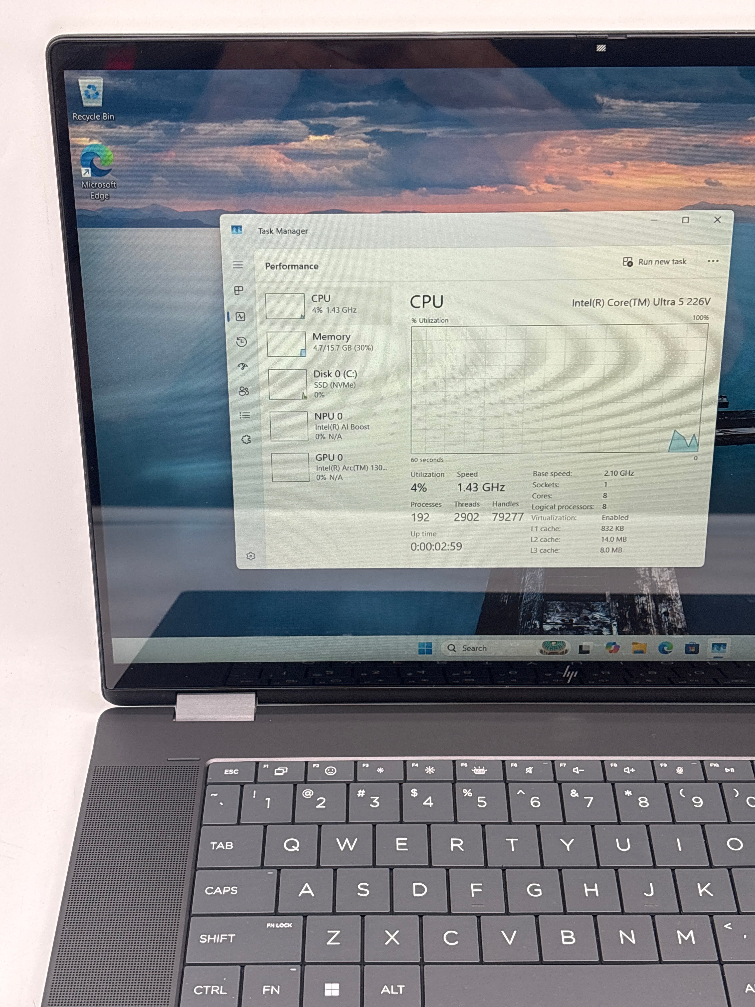 HP OmniBook X Flip 16-as0013dx 16" Core Ultra 5 226V 16GB RAM 512GB SSD - Used