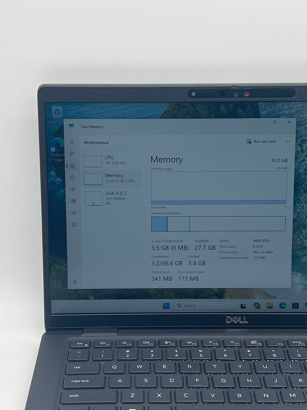Dell Latitude 7430 14" i5-1270P 32GB RAM 512GB SSD - Bios Locked/Remotely Managed