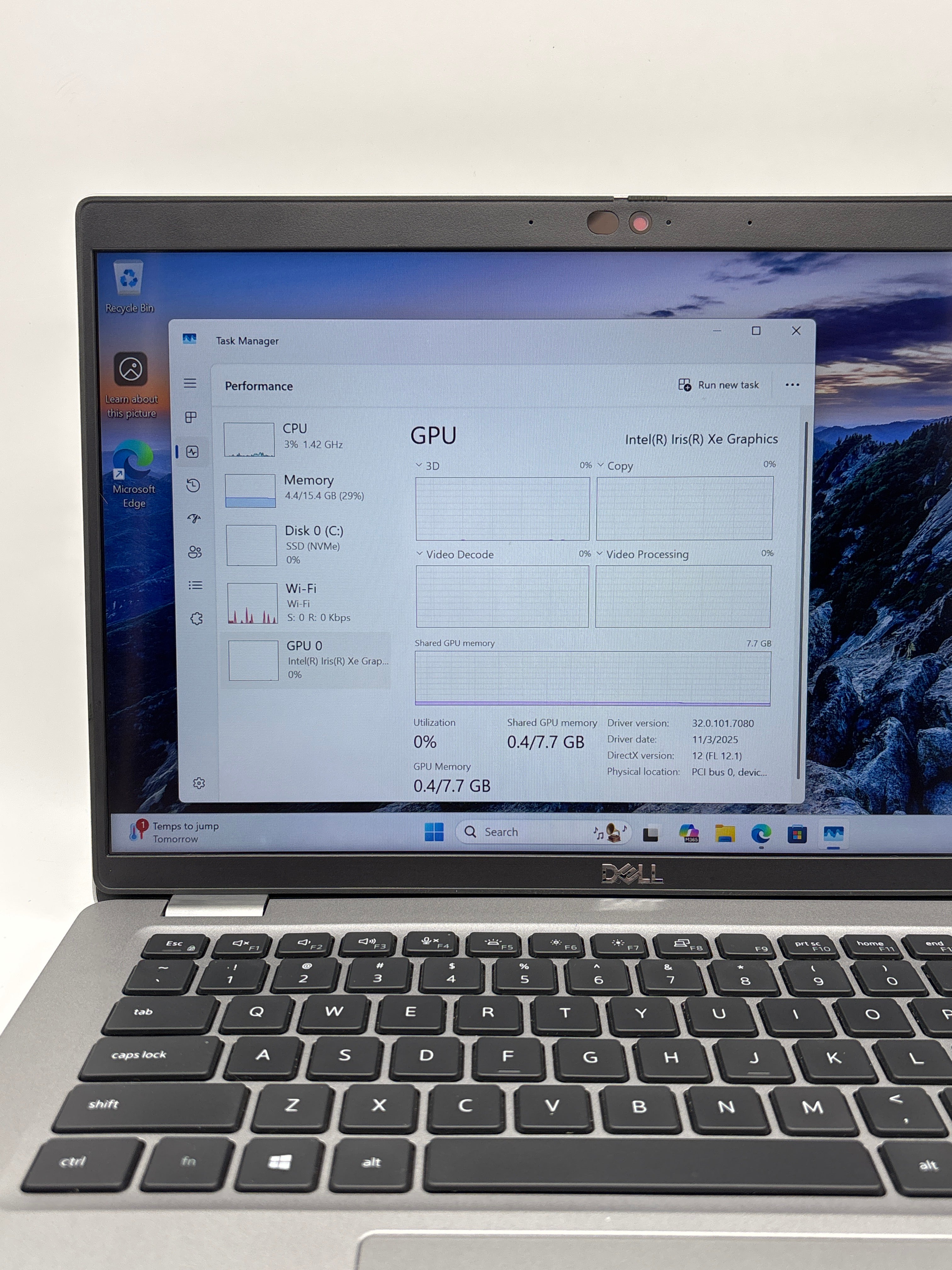 Dell Latitude 5420 TOUCH i7-1185G7 16GB RAM 256GB Gray - Used
