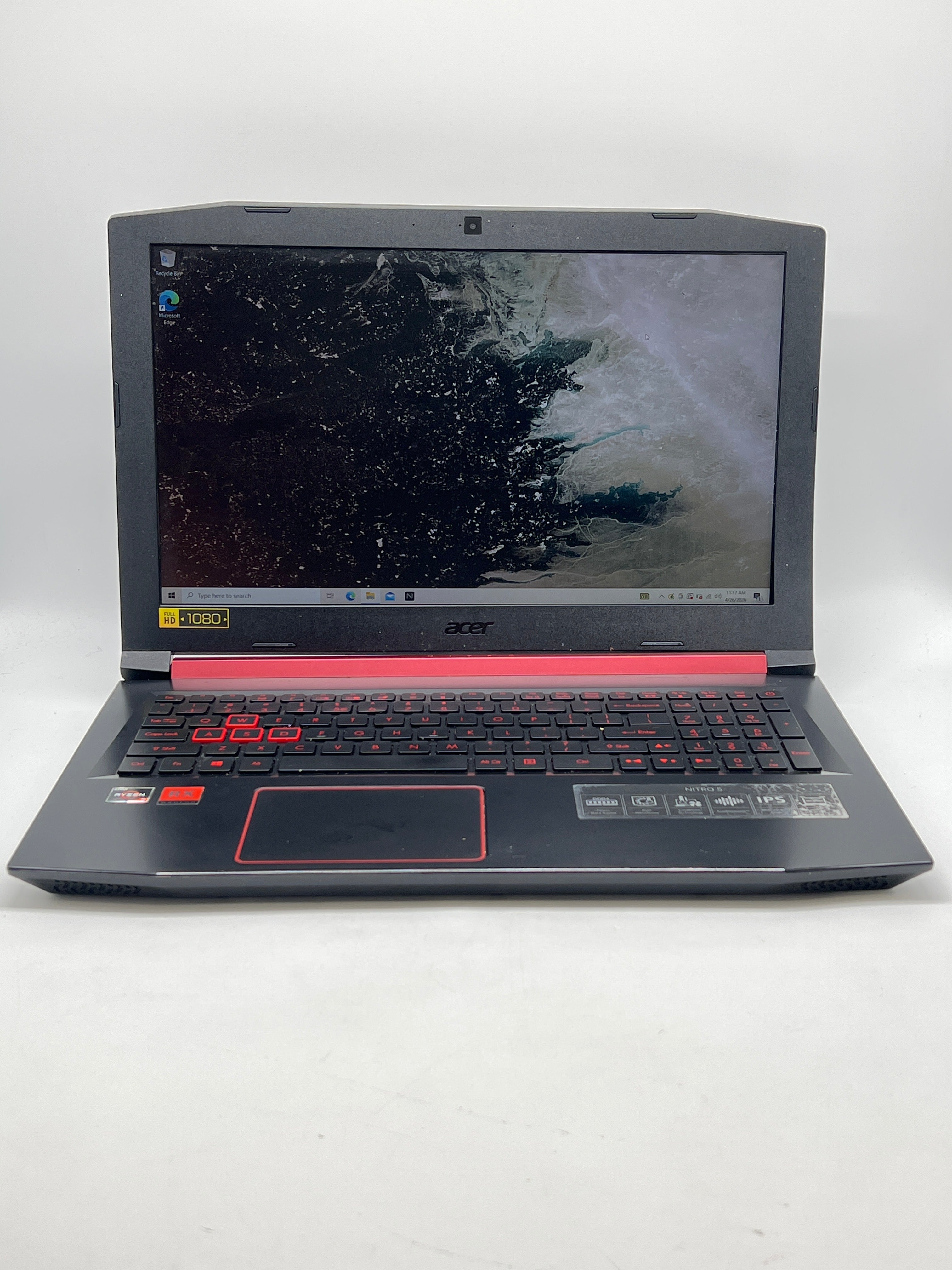 Acer Nitro 5 AN515-42 Ryzen 5-2500u 8GB Ram 1TB HDD RX 560X - For Parts Read