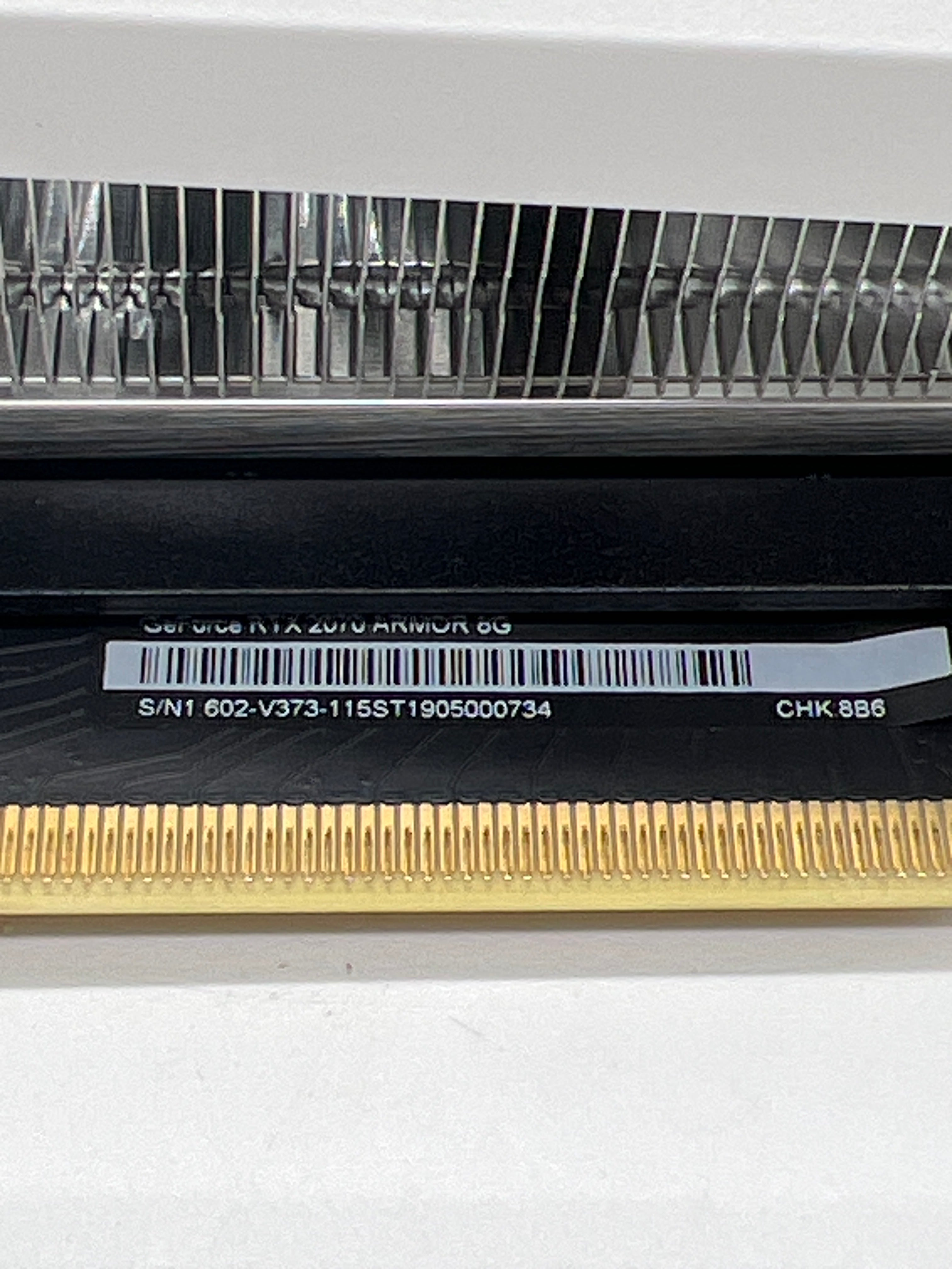 MSI GeForce RTX 2070 Armor 8GB Graphics Card Black Used