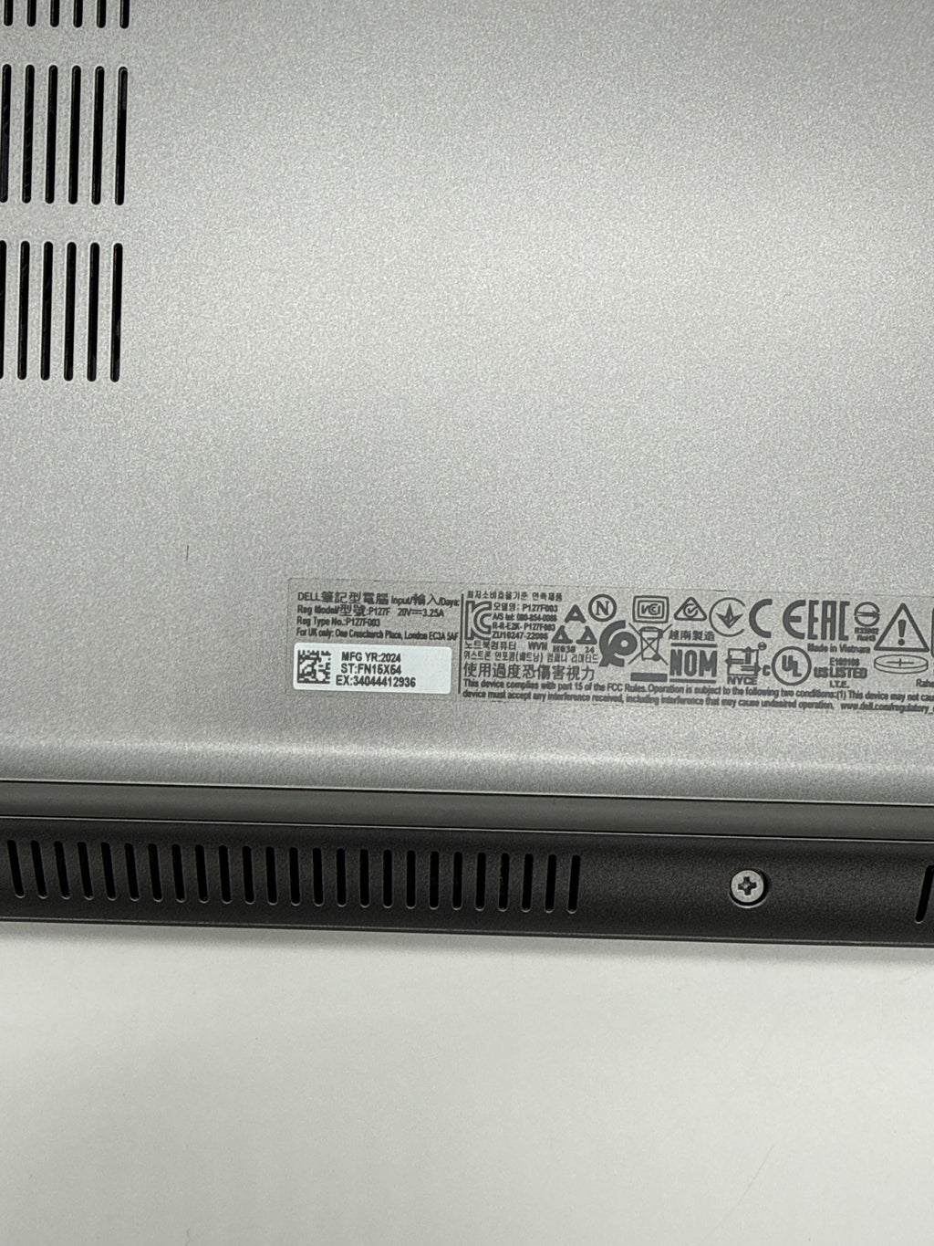 Dell Latitude 5550 Ultra 7 32GB RAM 512GB SSD