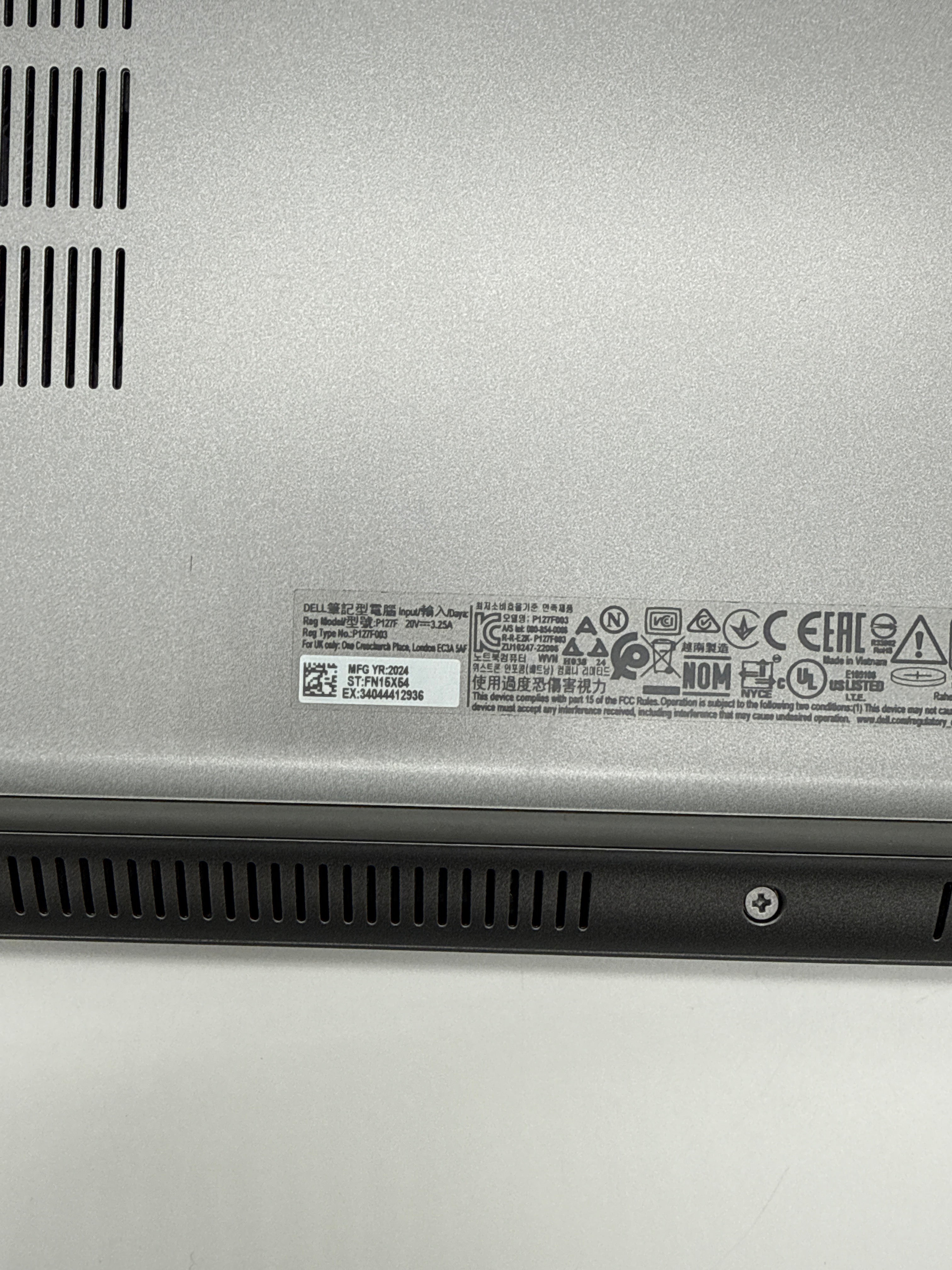 Dell Latitude 5550 Ultra 7 32GB RAM 512GB SSD