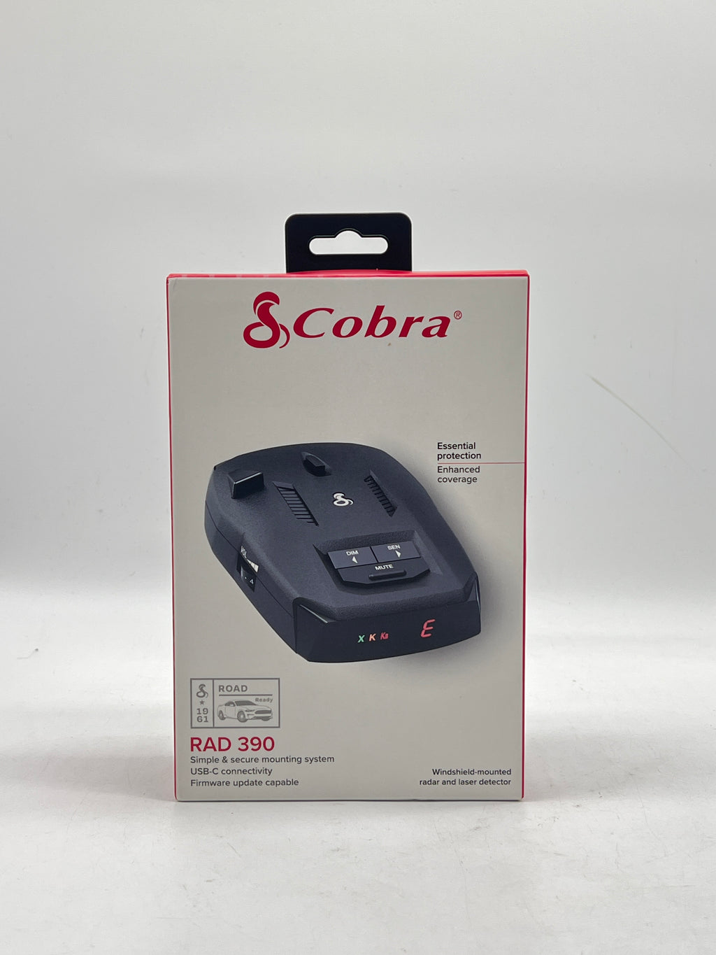 Cobra RAD 390 Radar Laser Detector - New
