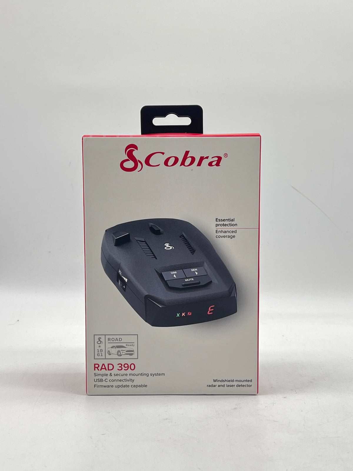 Cobra RAD 390 Radar Laser Detector - New