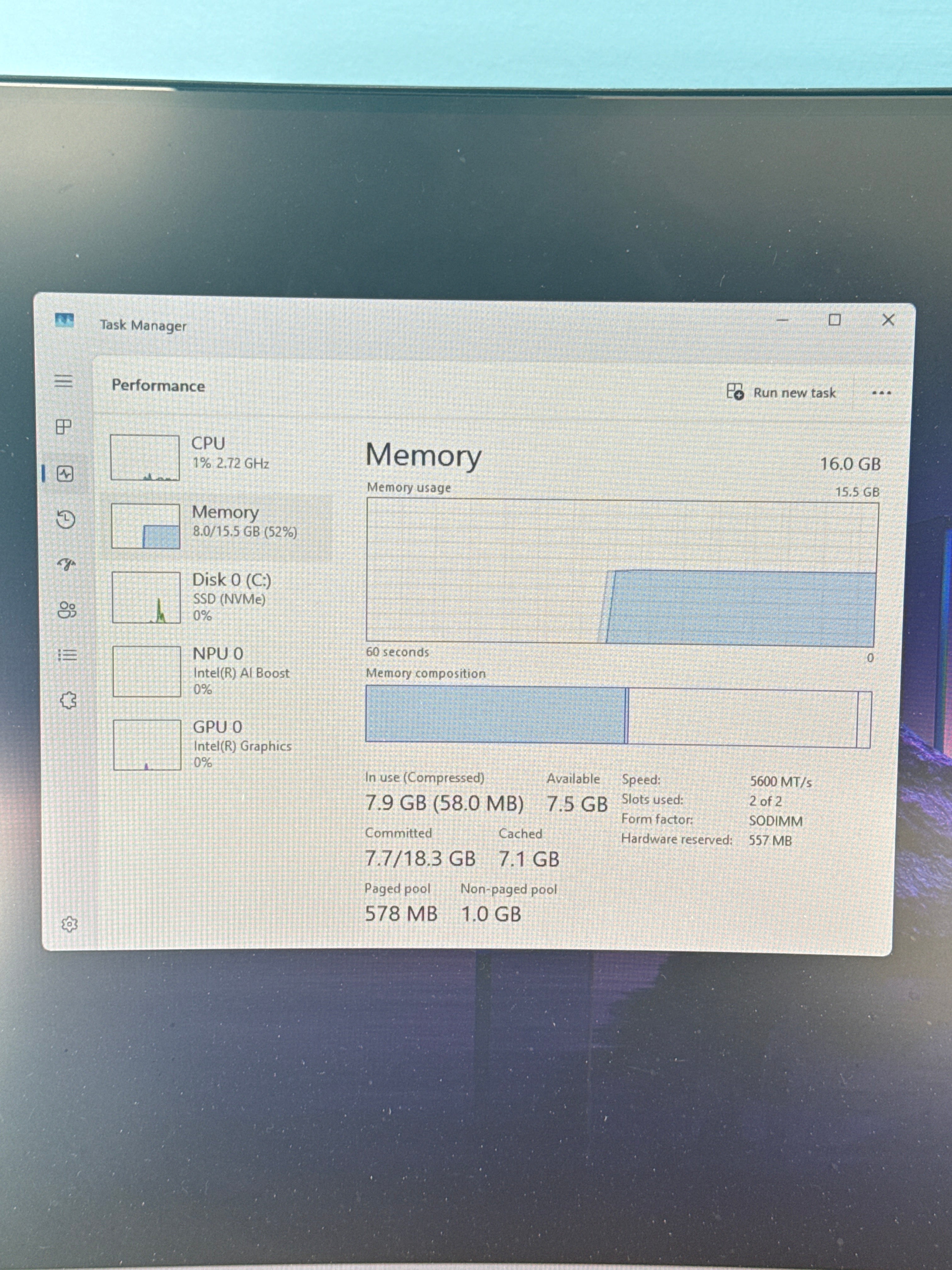 Dell QBM1250 Desktop Ultra 5 245T 16GB RAM 256GB SSD Windows 11 Pro Black