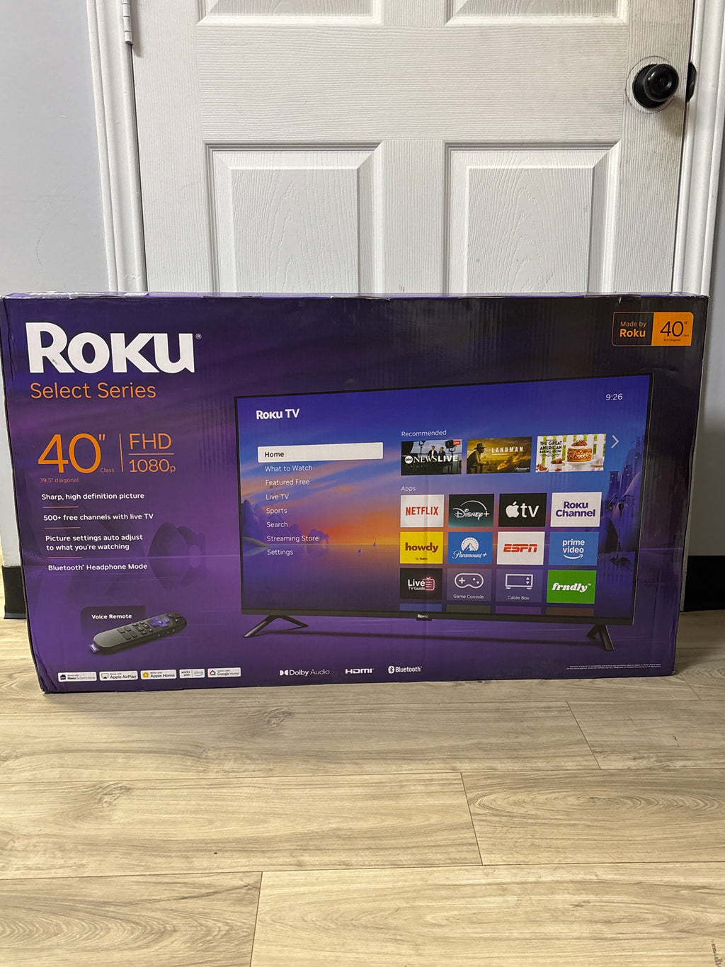 Roku Select Series 40" FHD Smart TV Black - New in Box