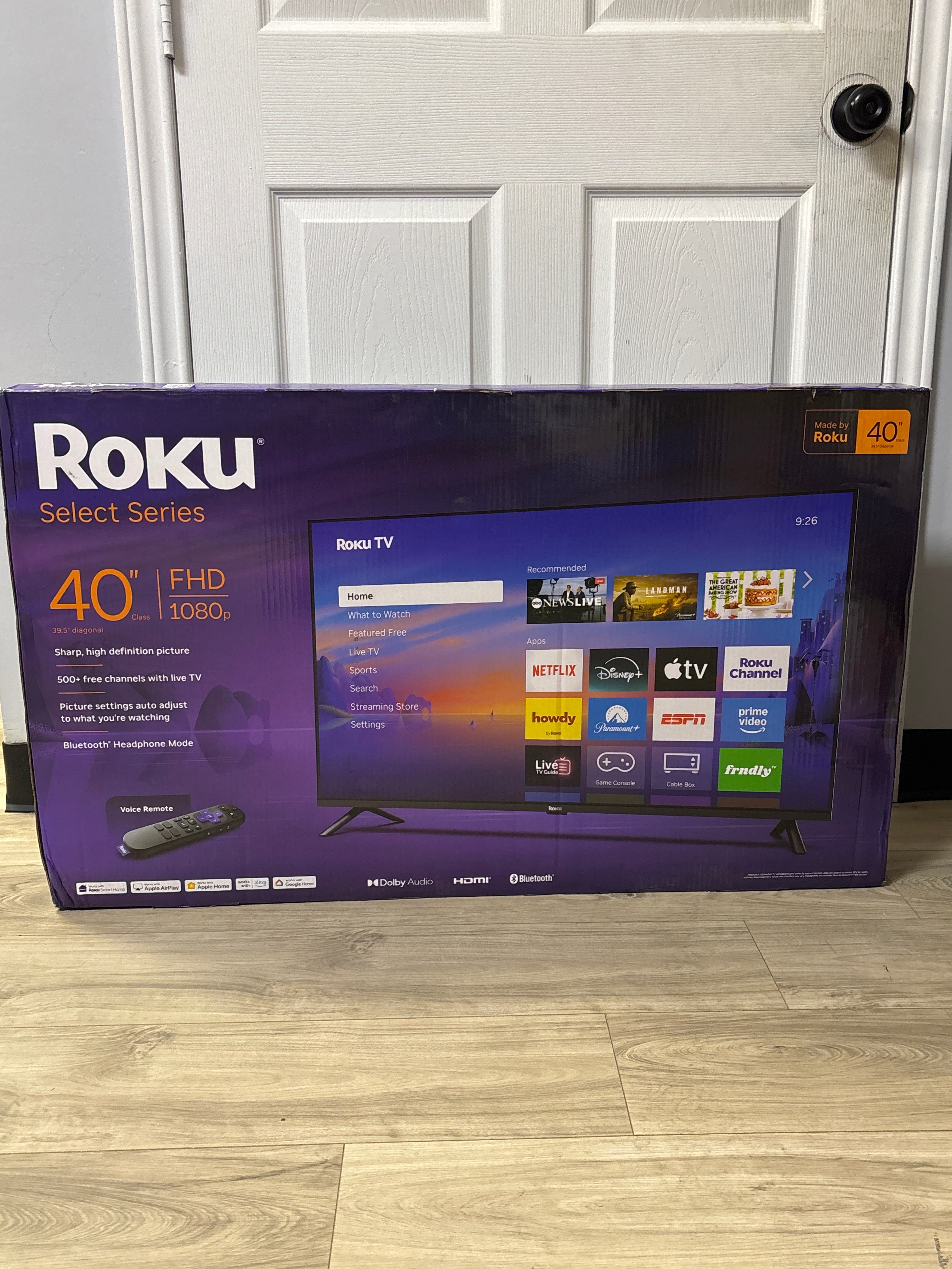Roku Select Series 40" FHD Smart TV Black - New in Box