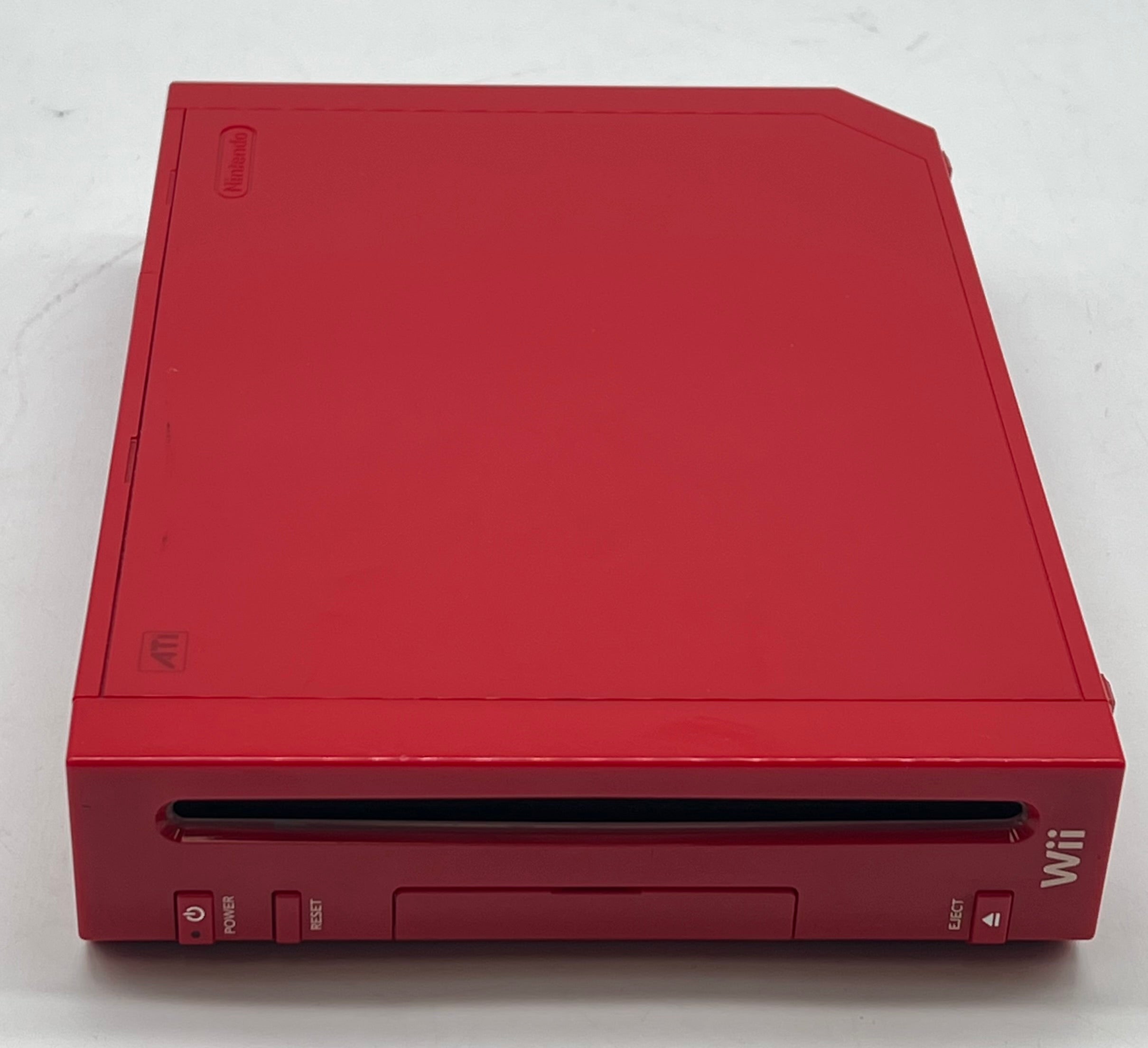 Nintendo Wii (RVL-001) 2010 Video Game System Red - Used