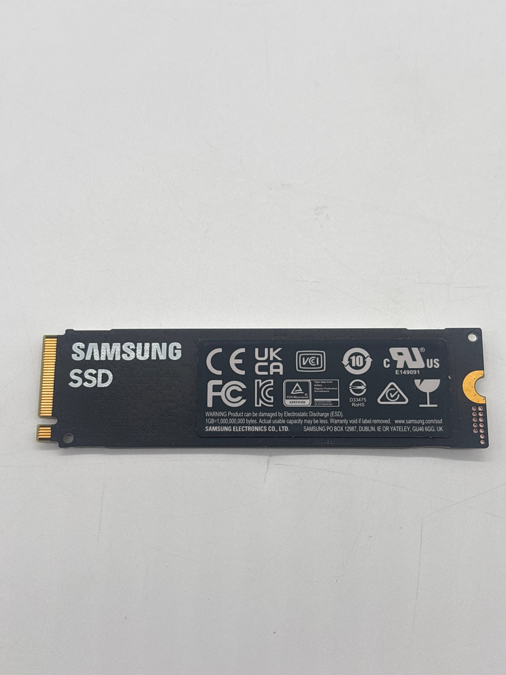 Samsung 980 PRO 1TB SSD, PCIe 4.0 x 4 M.2, M.2 2280 NVME