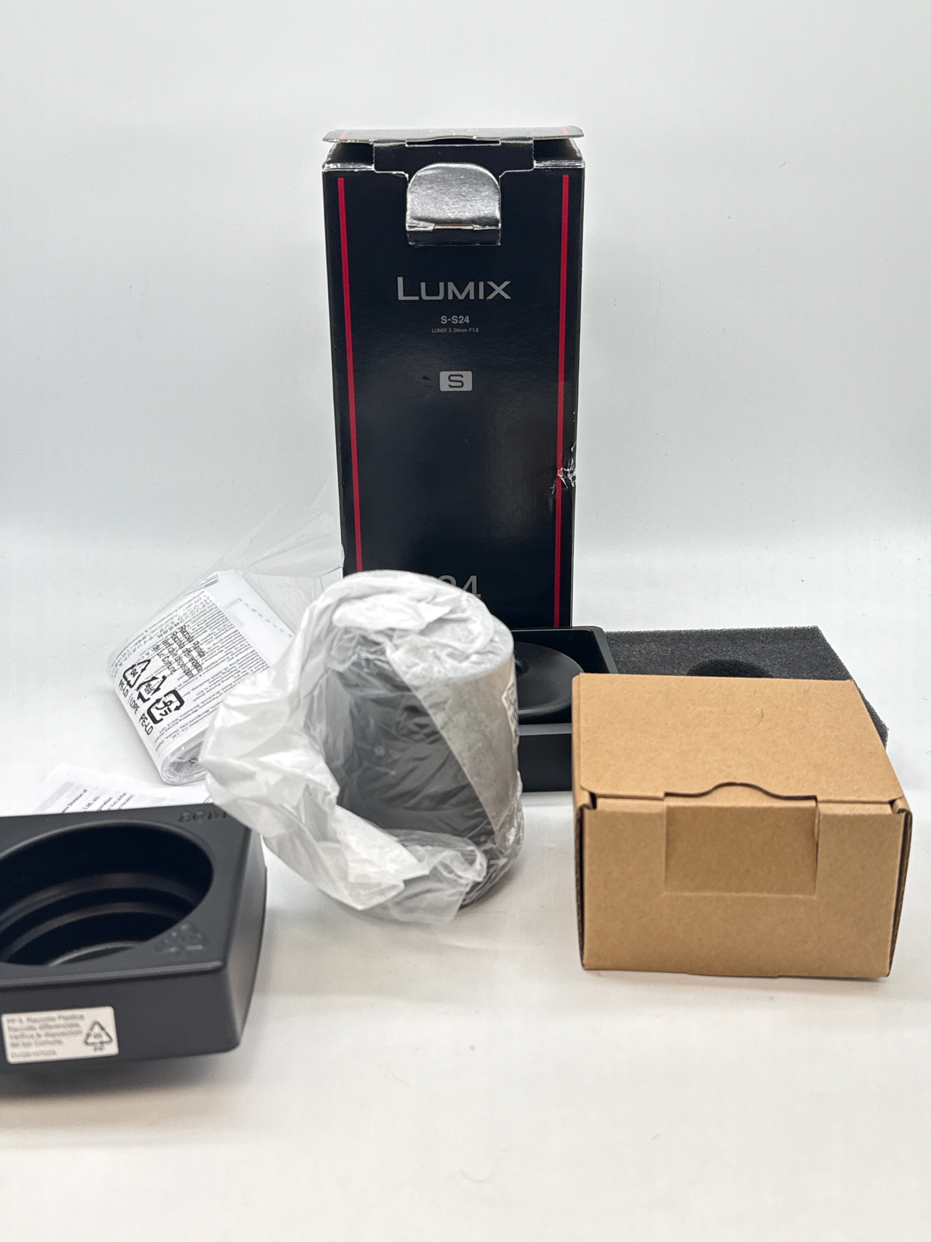 Panasonic Lumix S-S24 S 24mm f/1.8 Full Frame L-Mount Lens - Used with Box