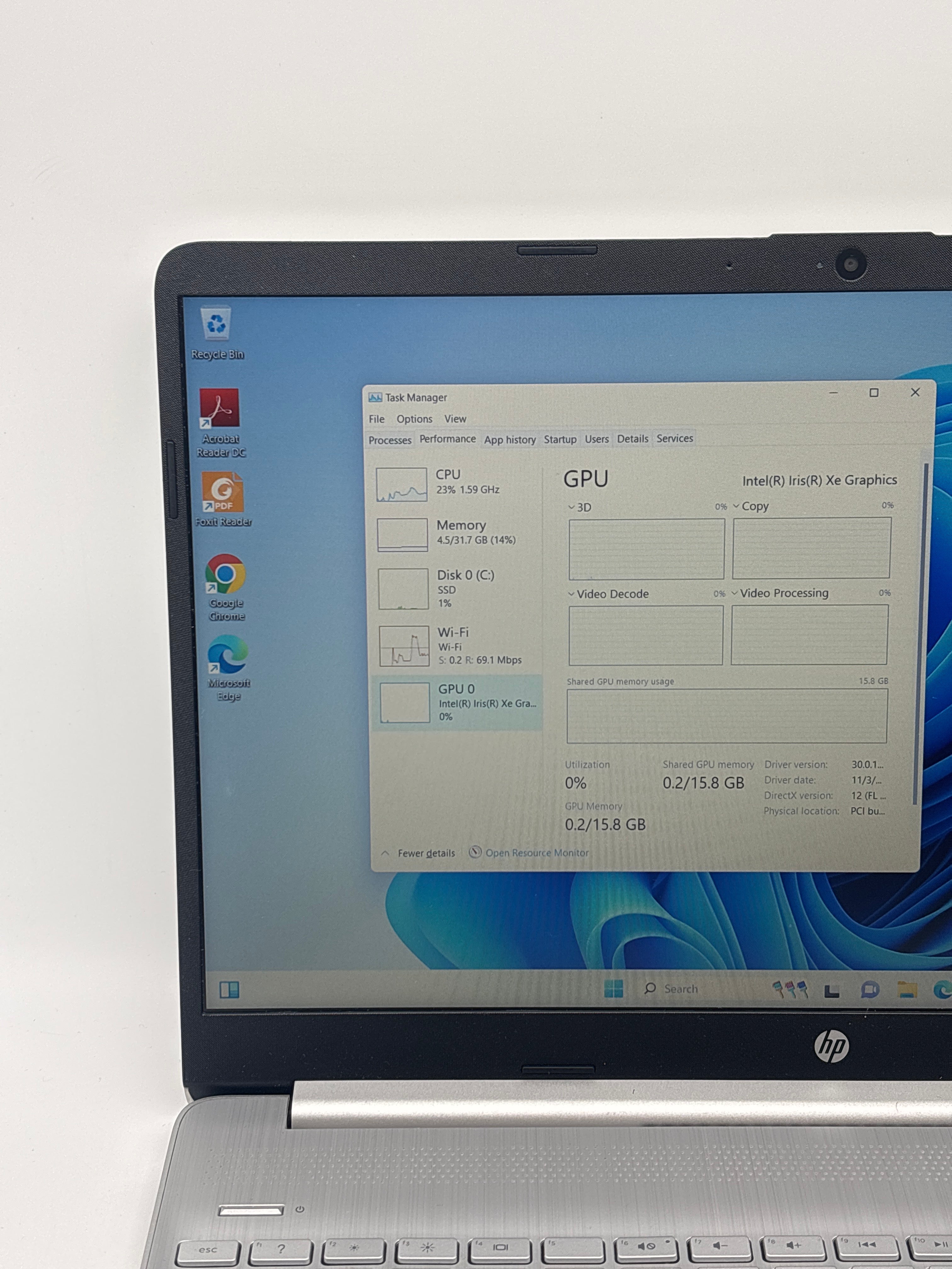 HP 15-dy2795wm i5-1135G7 32GB RAM 1TB SSD