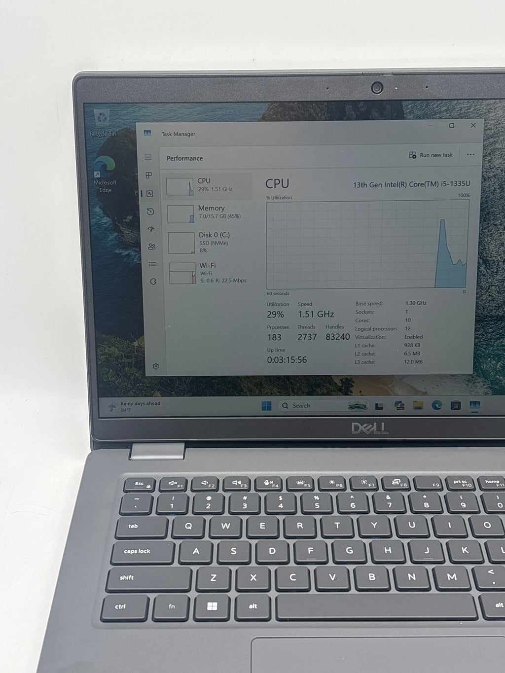 Dell Latitude 3450 14" i5-1335U 16GB RAM 256GB SSD - Used