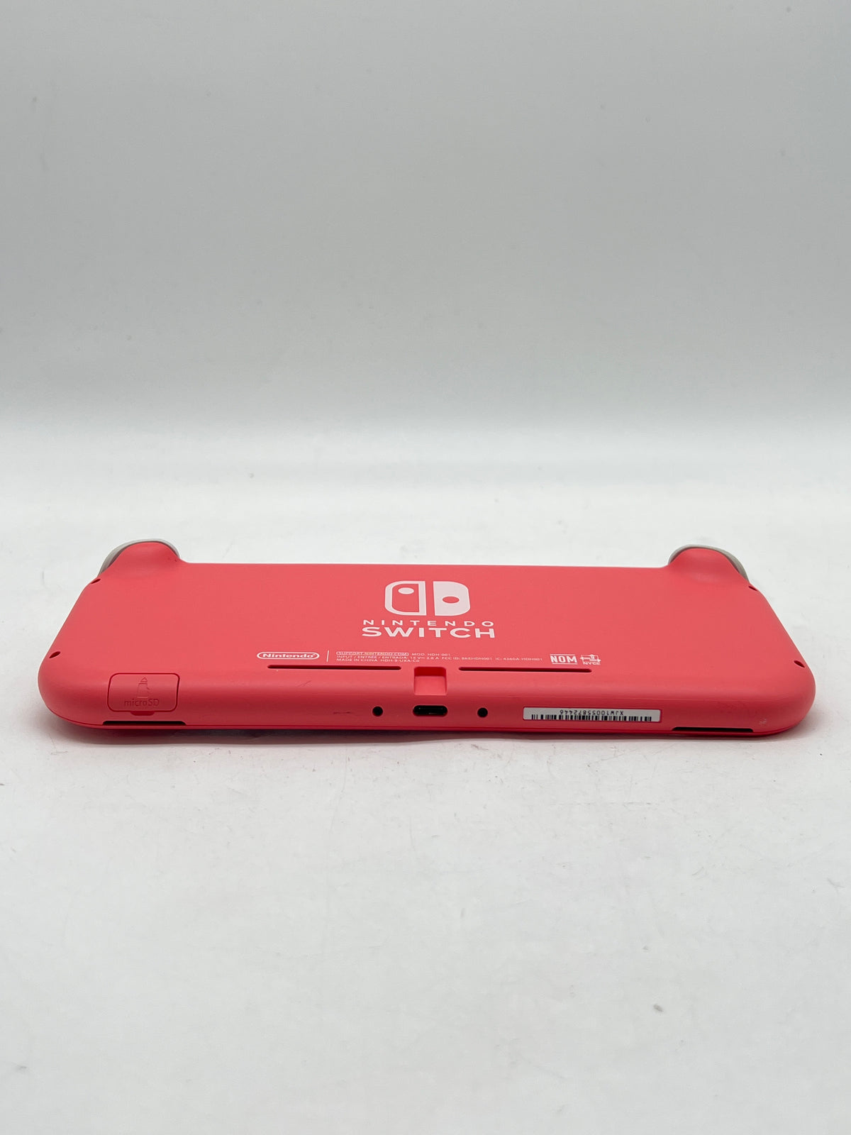 Nintendo Switch Lite 32GB Coral Pink Console w/ 64GB SD Card and 1 Game