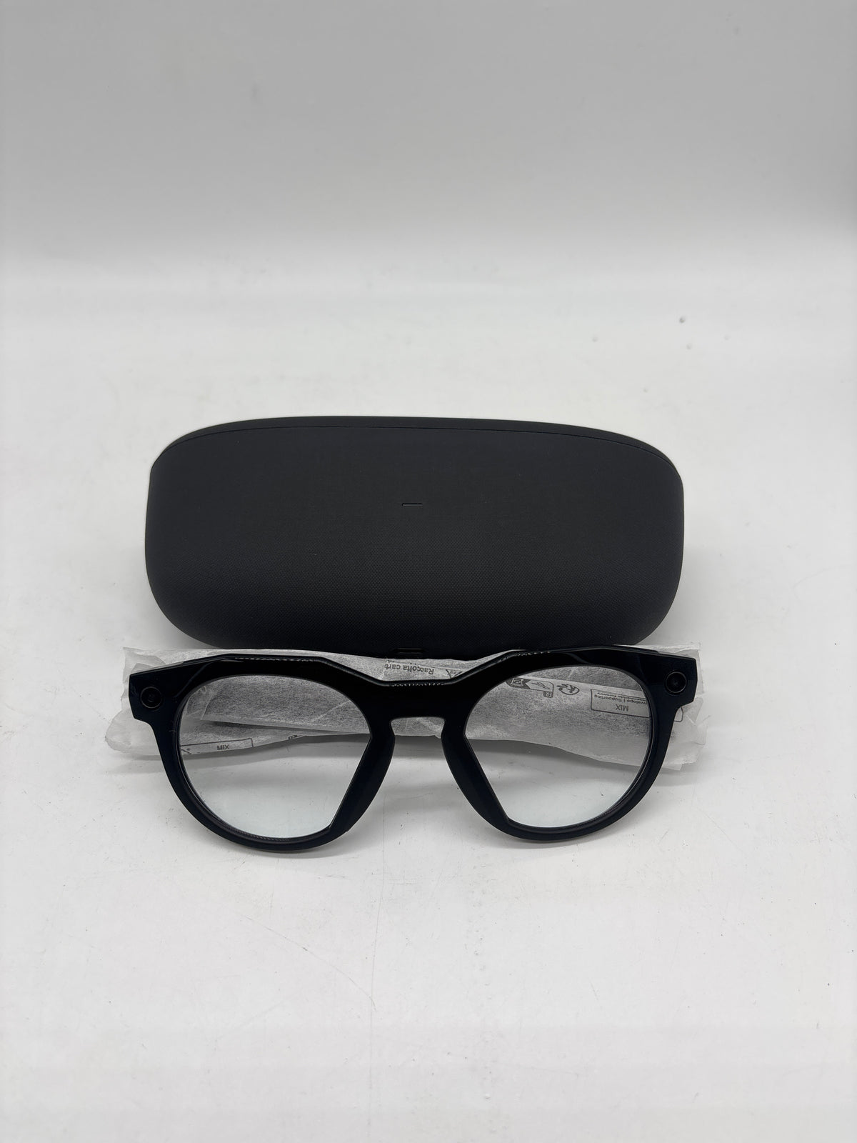 Oakley Meta HSTN Smart AI Glasses OW8002 Clear 32GB Wi-Fi 6E - New