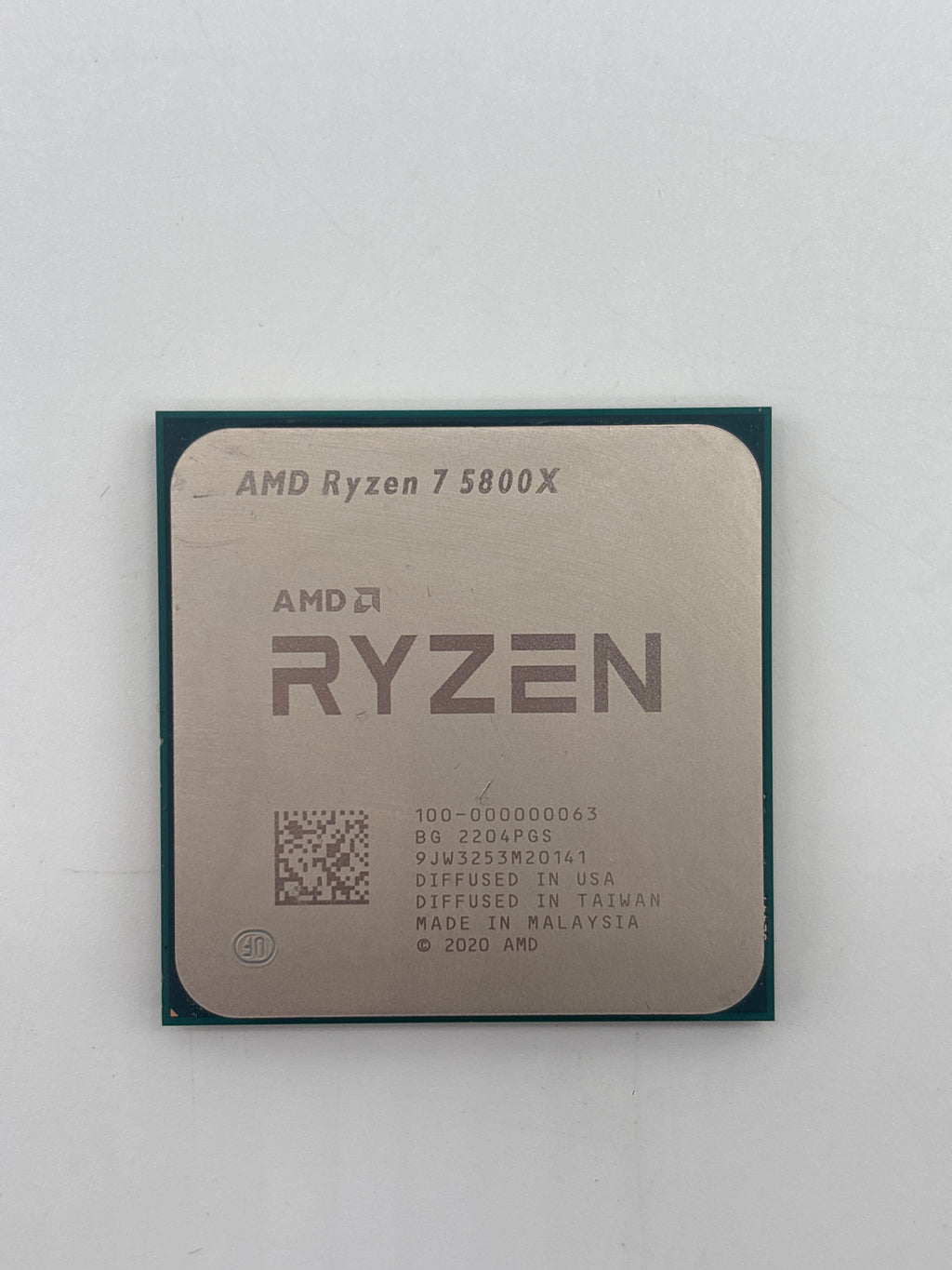 AMD Ryzen 7 5800X Processor Socket AM4 8-Core 16-Thread